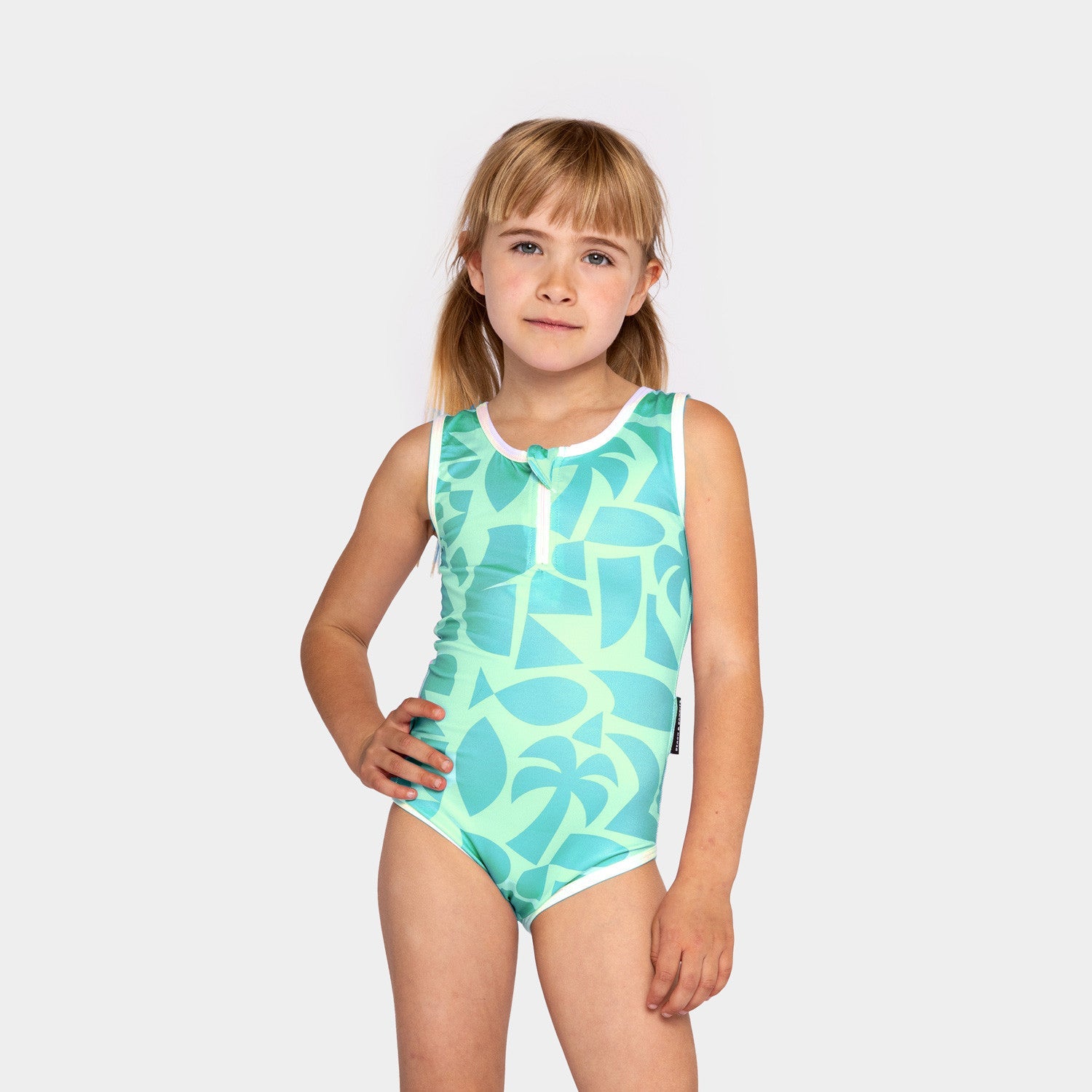 Swimsuit UPF 50+ Beach Comber Pistache