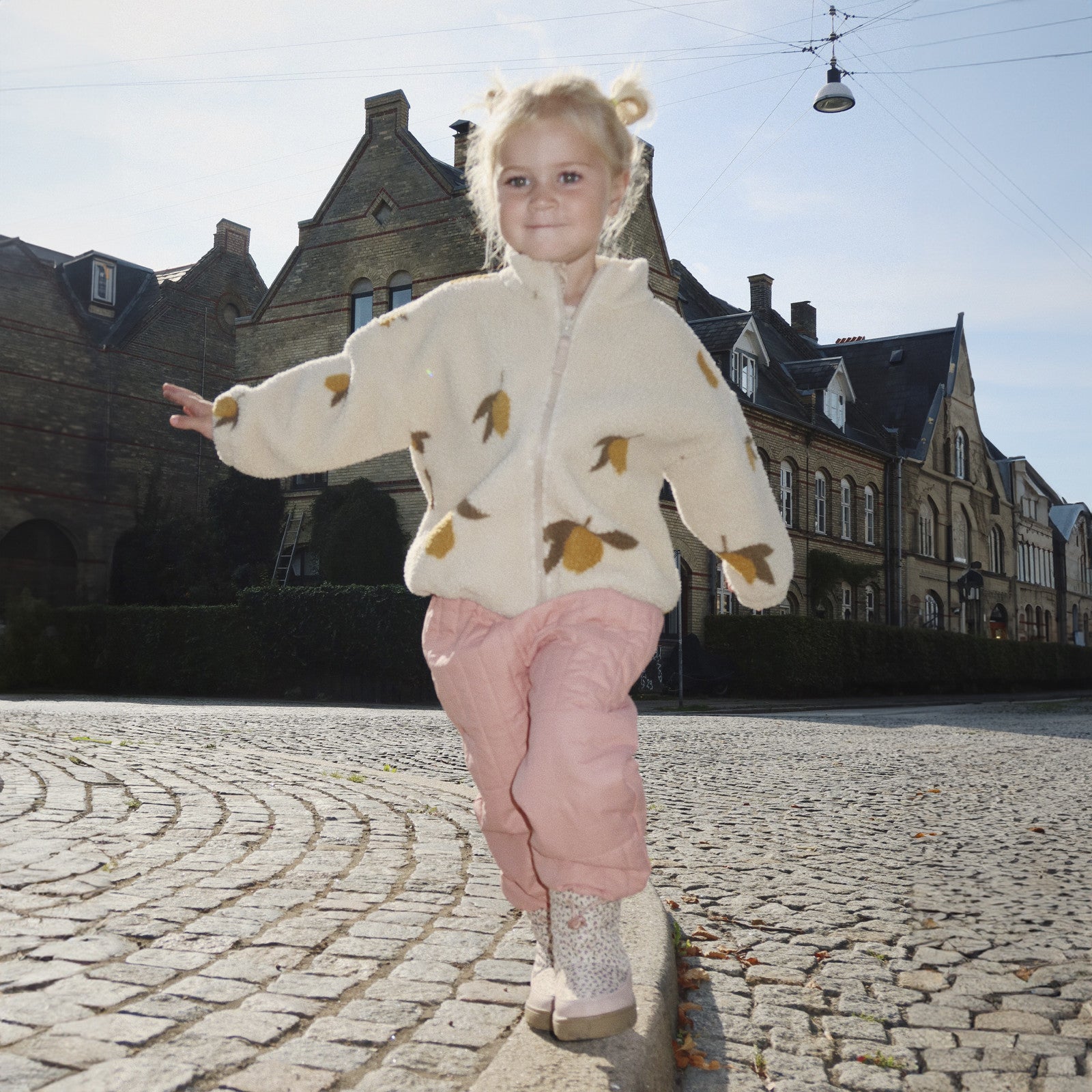 Jacket Jody Teddy Mon Grand Citron