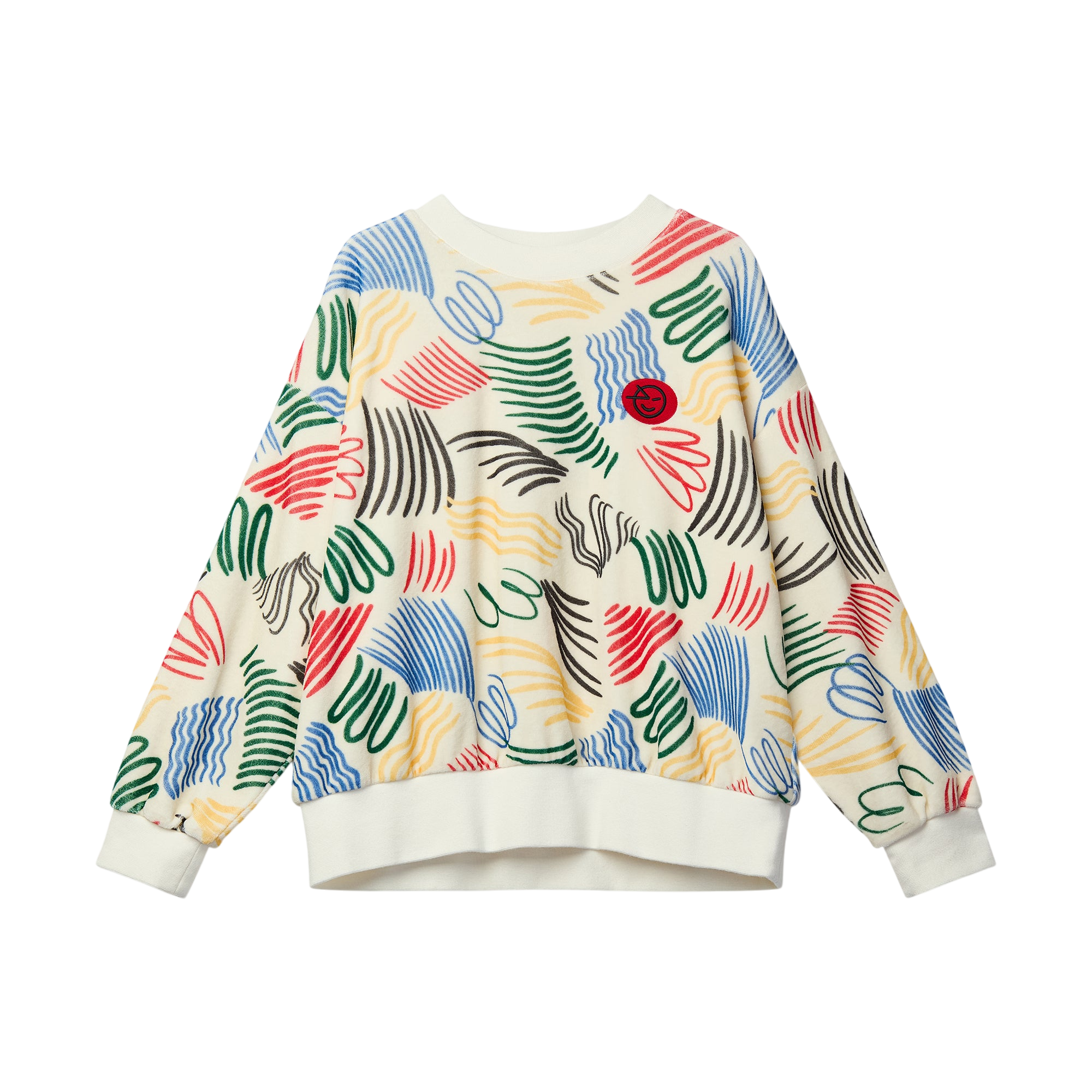 Sweat-shirt Allegro Allegro Ecru