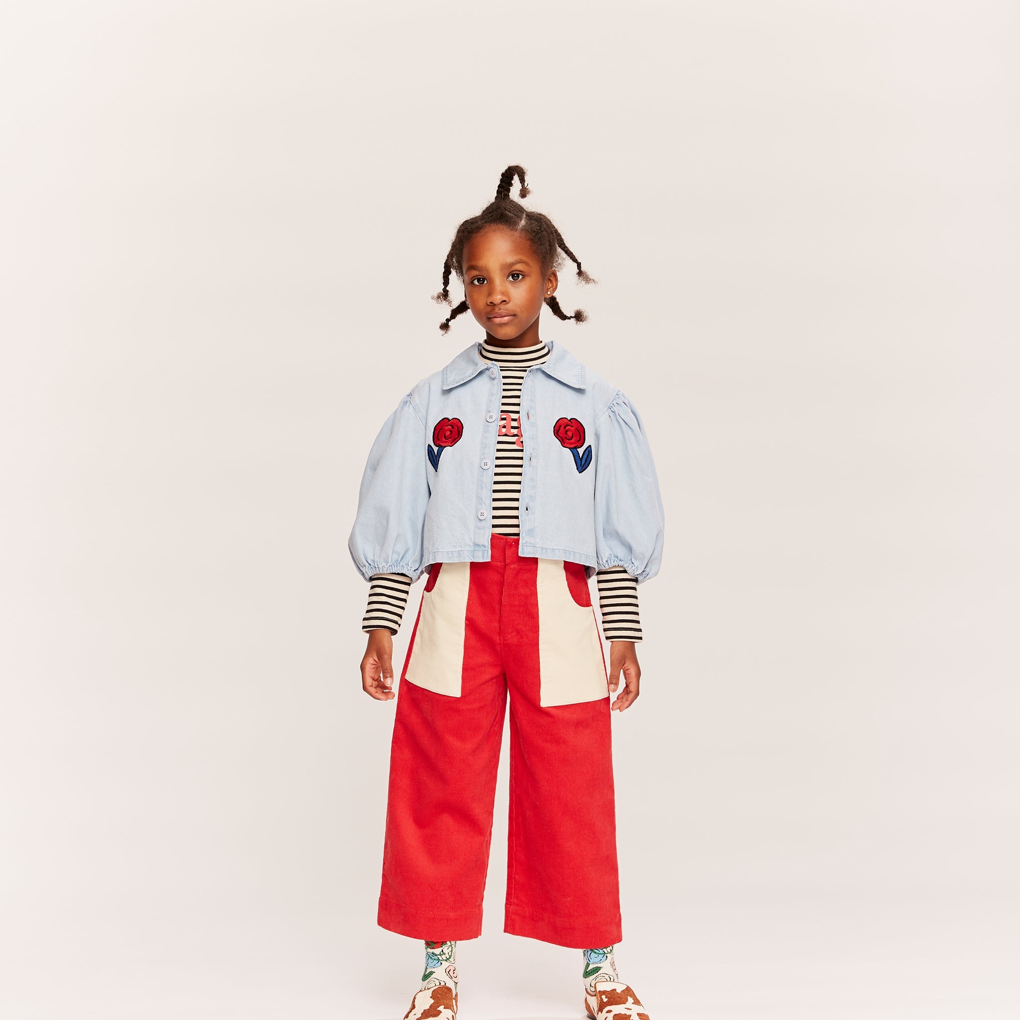 Blouse Annka Bolero Pale Bleached Wash