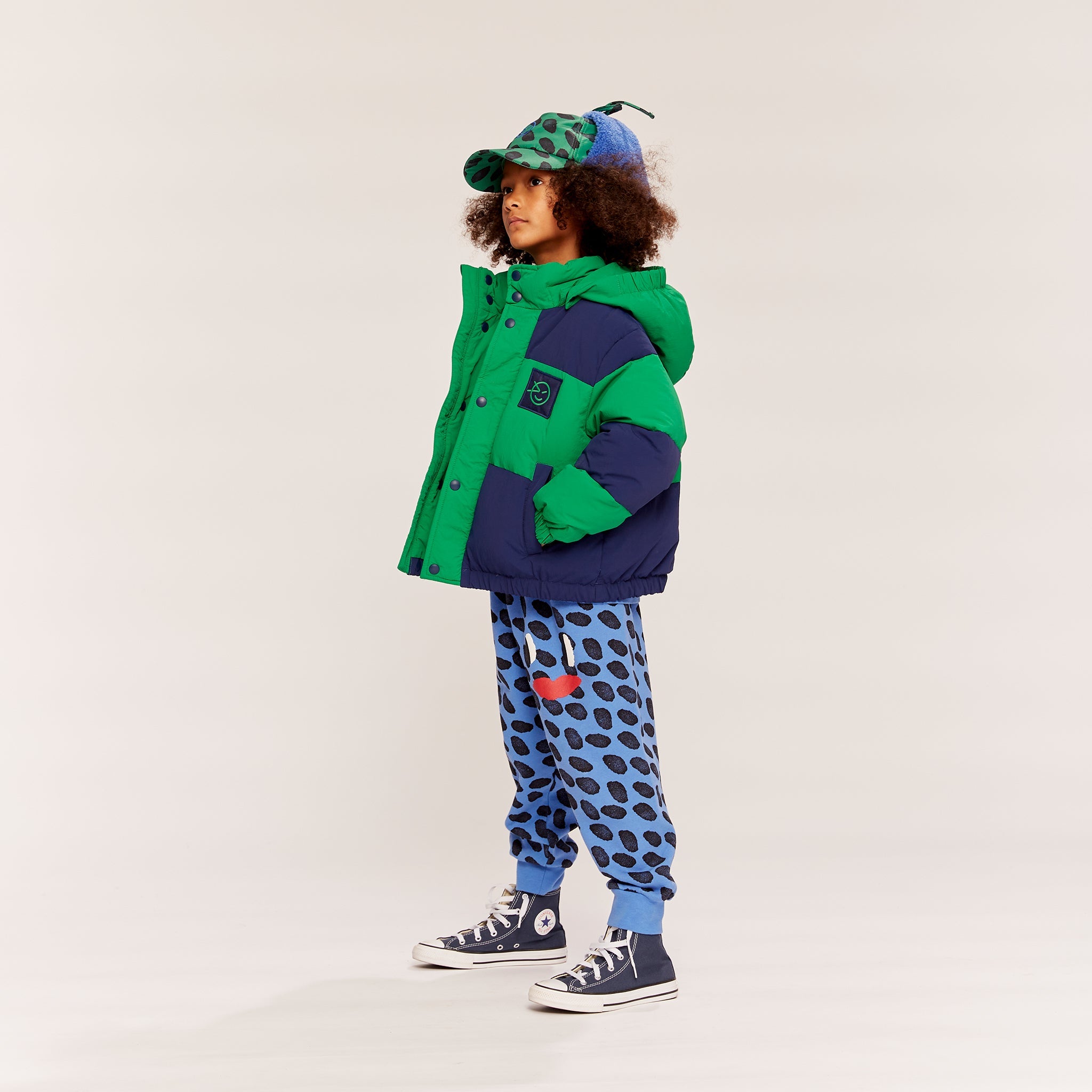 Cap Beau Deerstalker True Blue Python Green