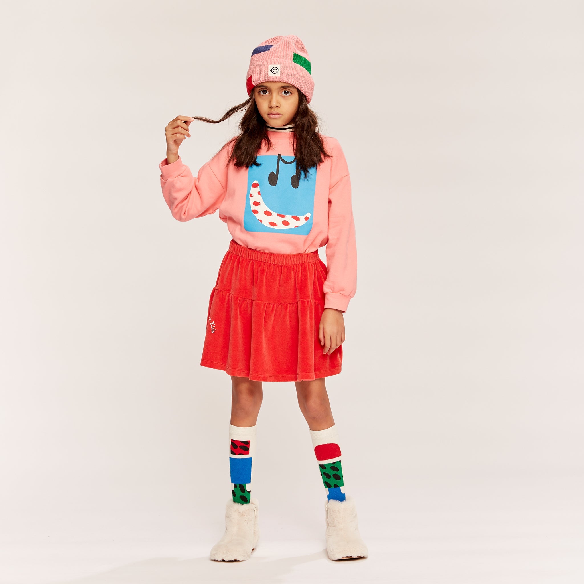 Sweat-shirt Bravo Blush Pink