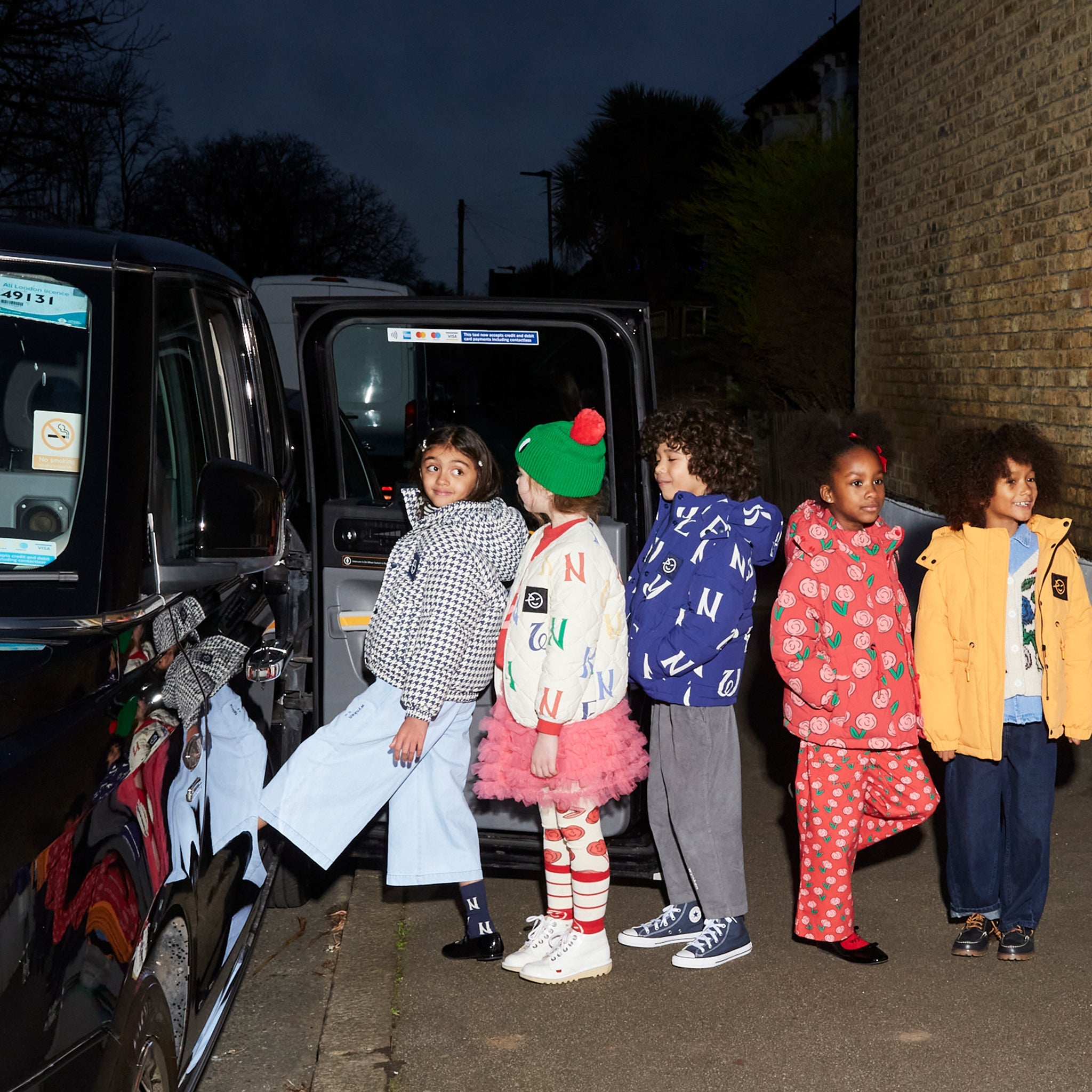 Lento Dancing Dahlia leggings