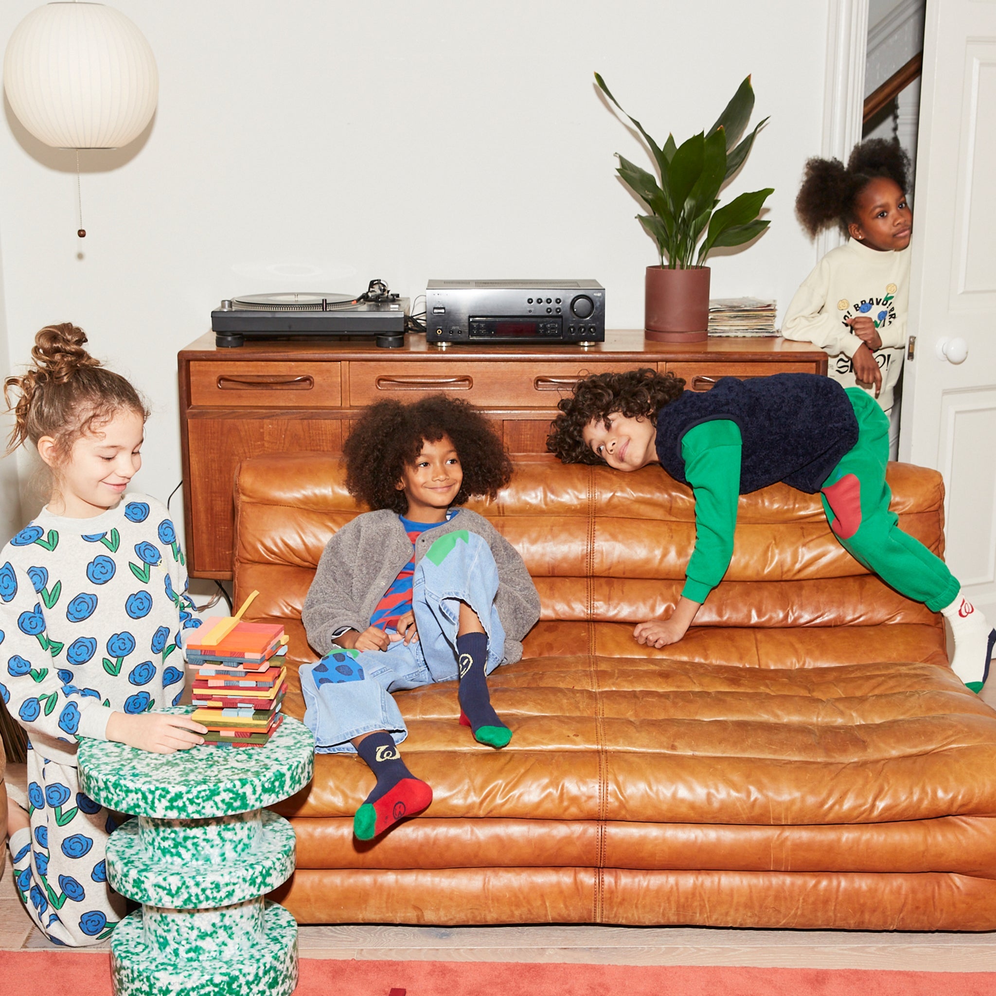 Socken Scale Sock Navy Mix