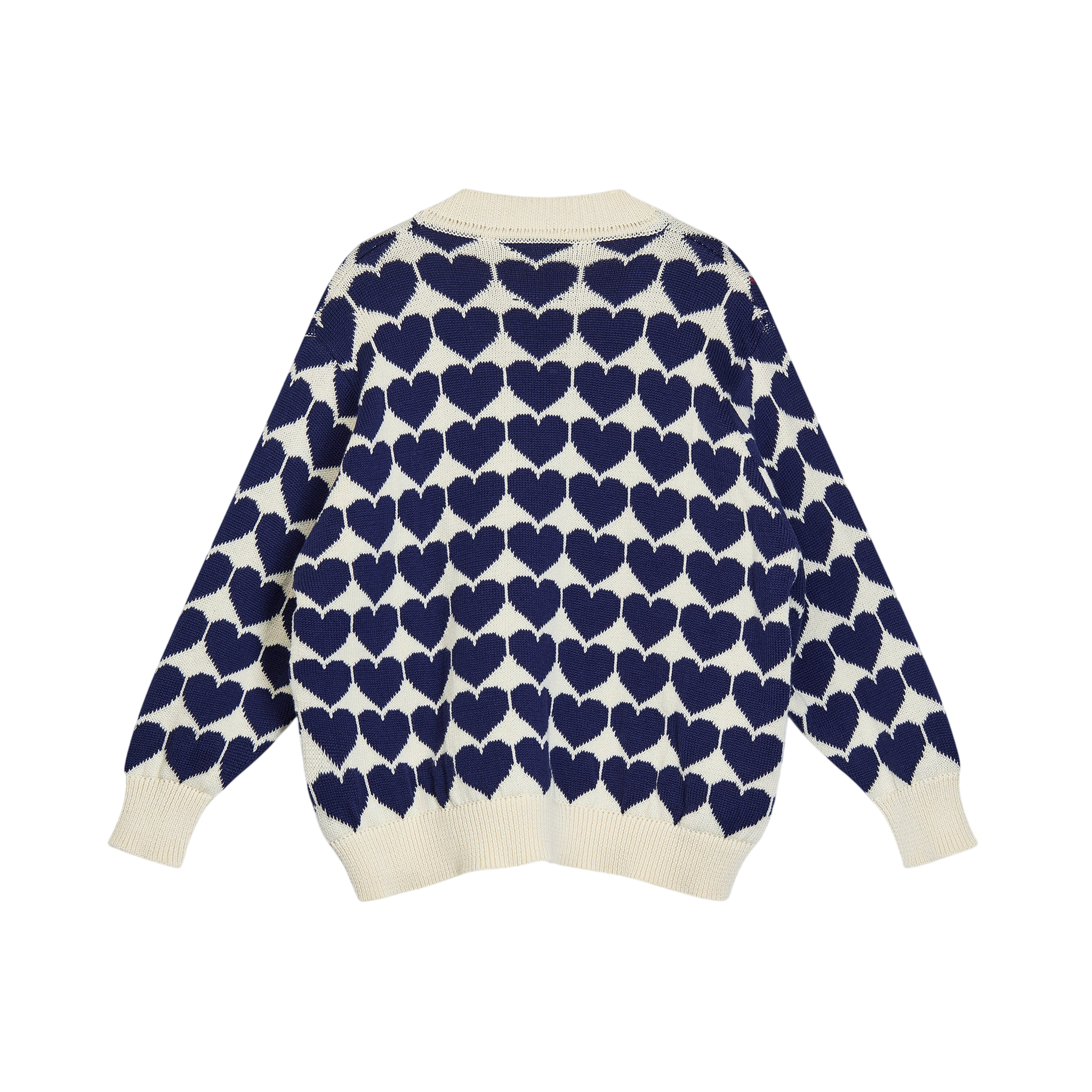 Cardigan The Lovers Navy Maxi Heart