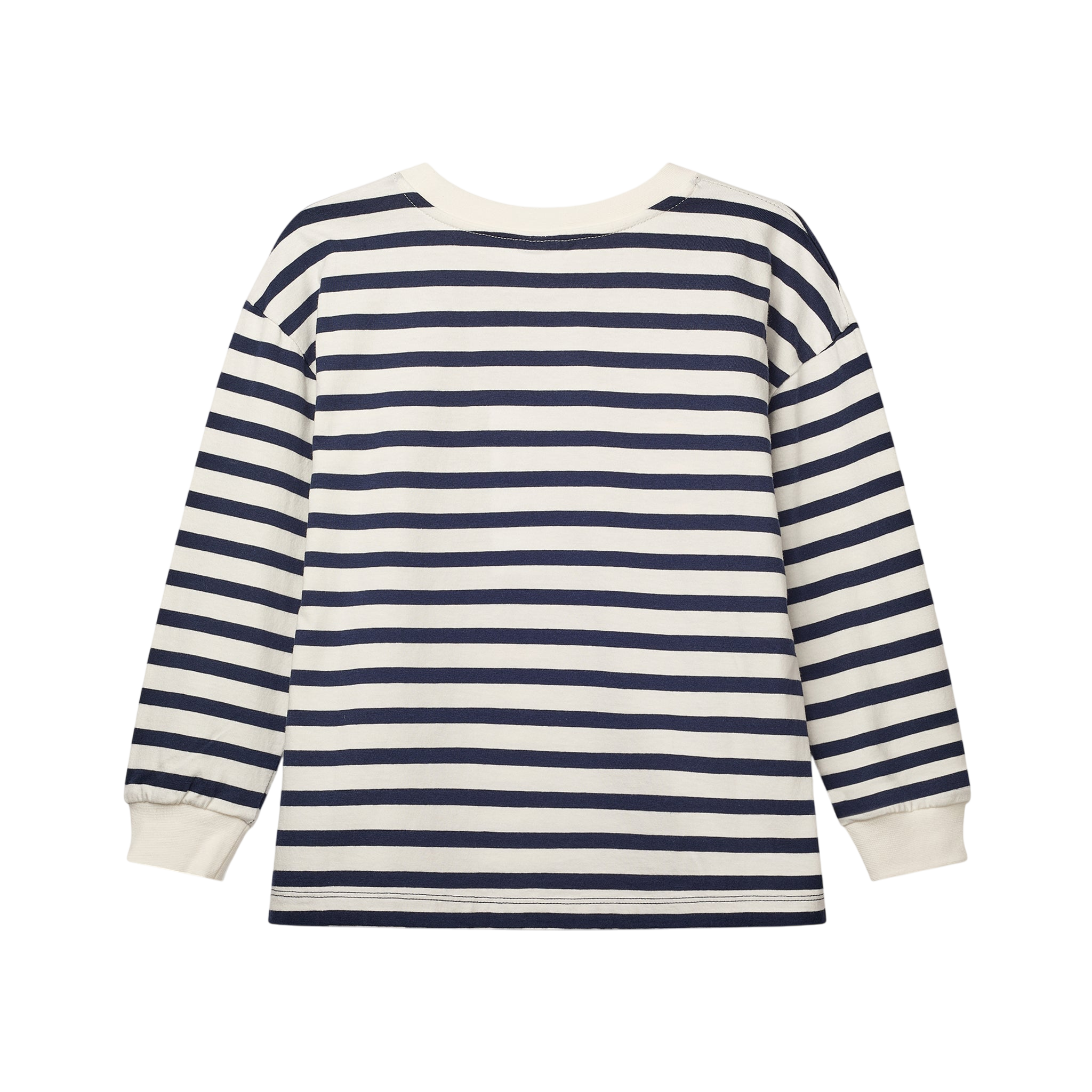 Wynk Stripe Blush Pink True Blue long sleeve shirt