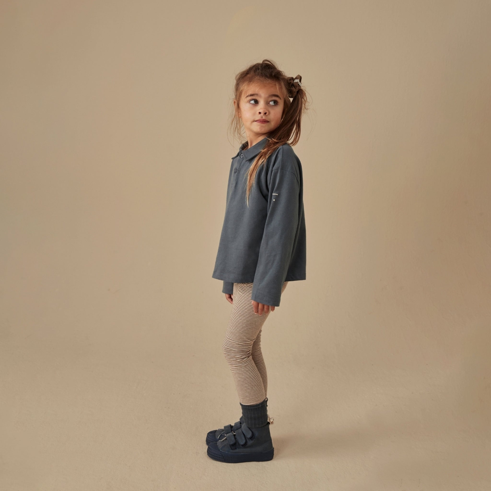 Leggings New Fit Blue Grey Cream