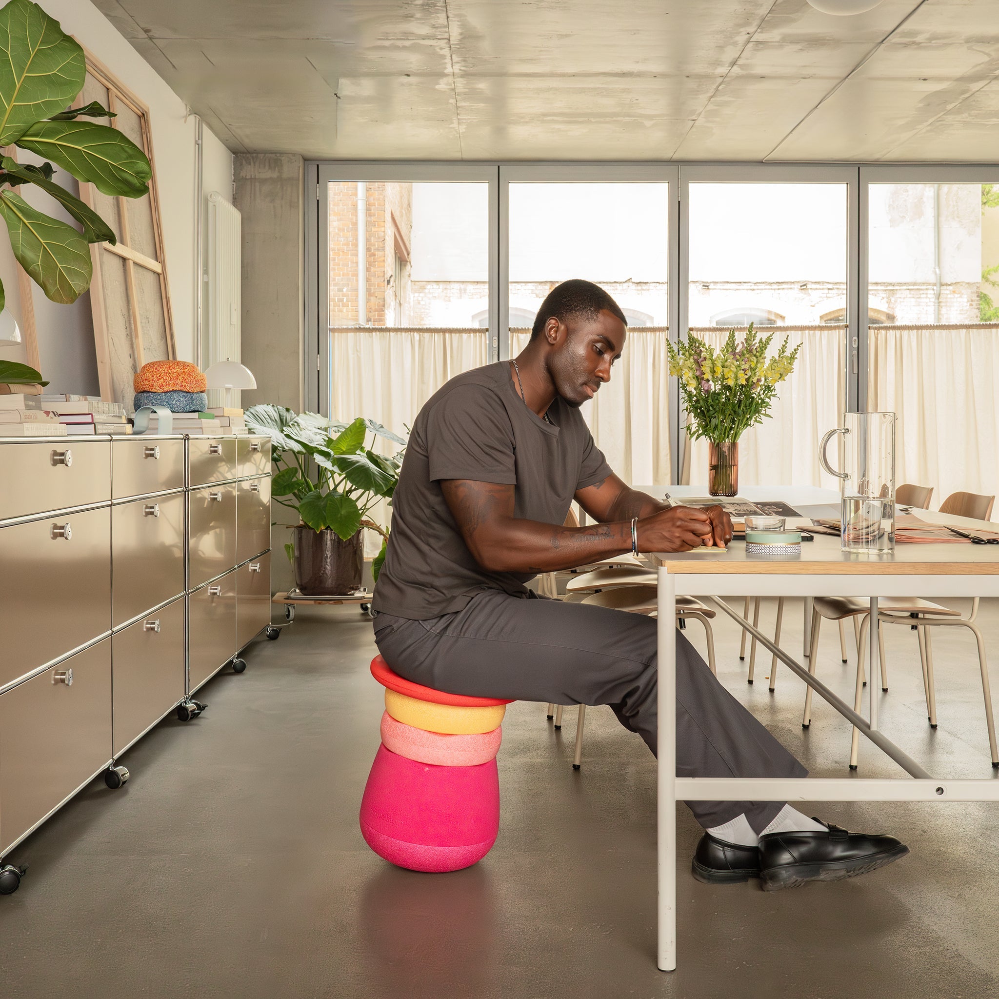 Pierre empilée Dynamic all flowers