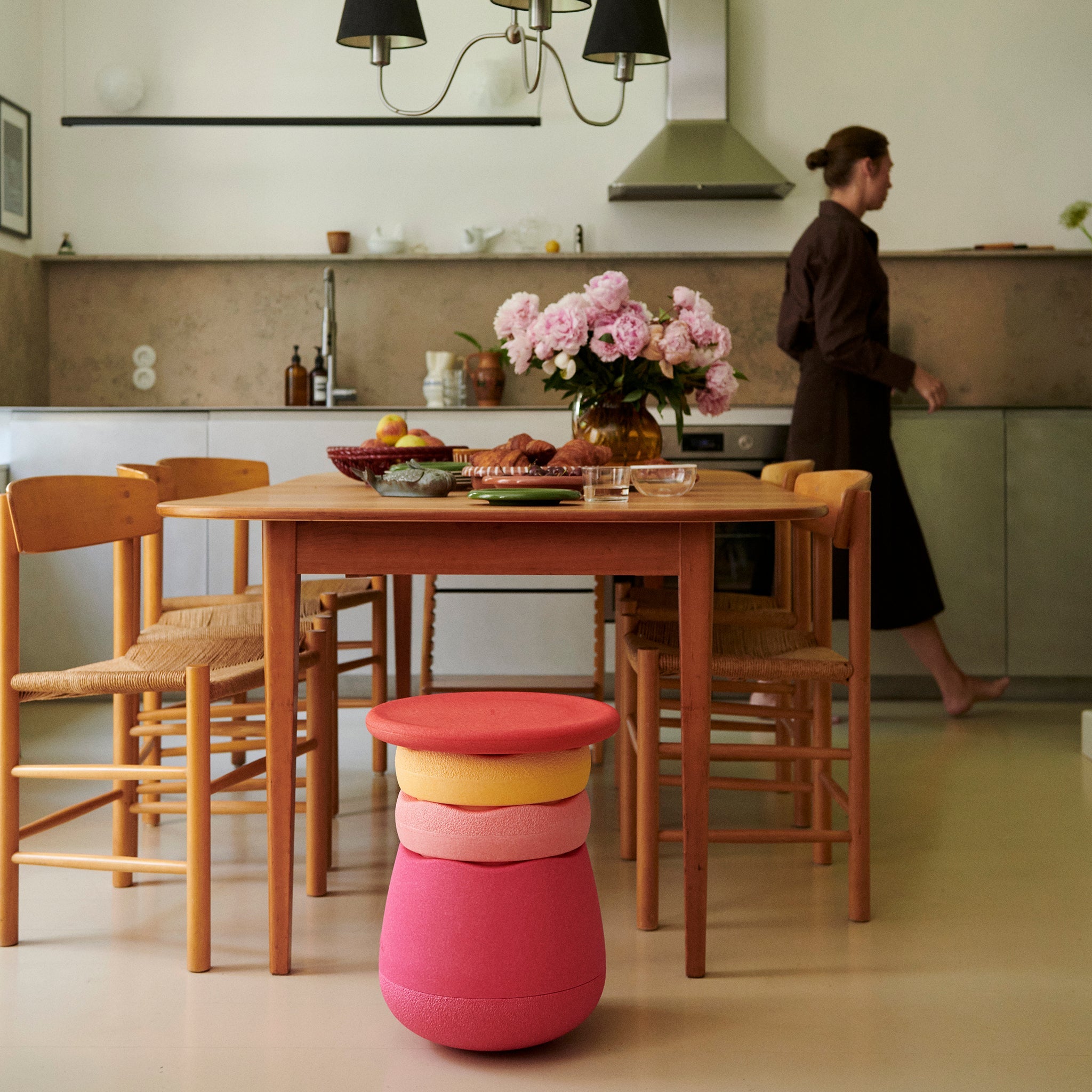 Pierre empilée Dynamic all flowers