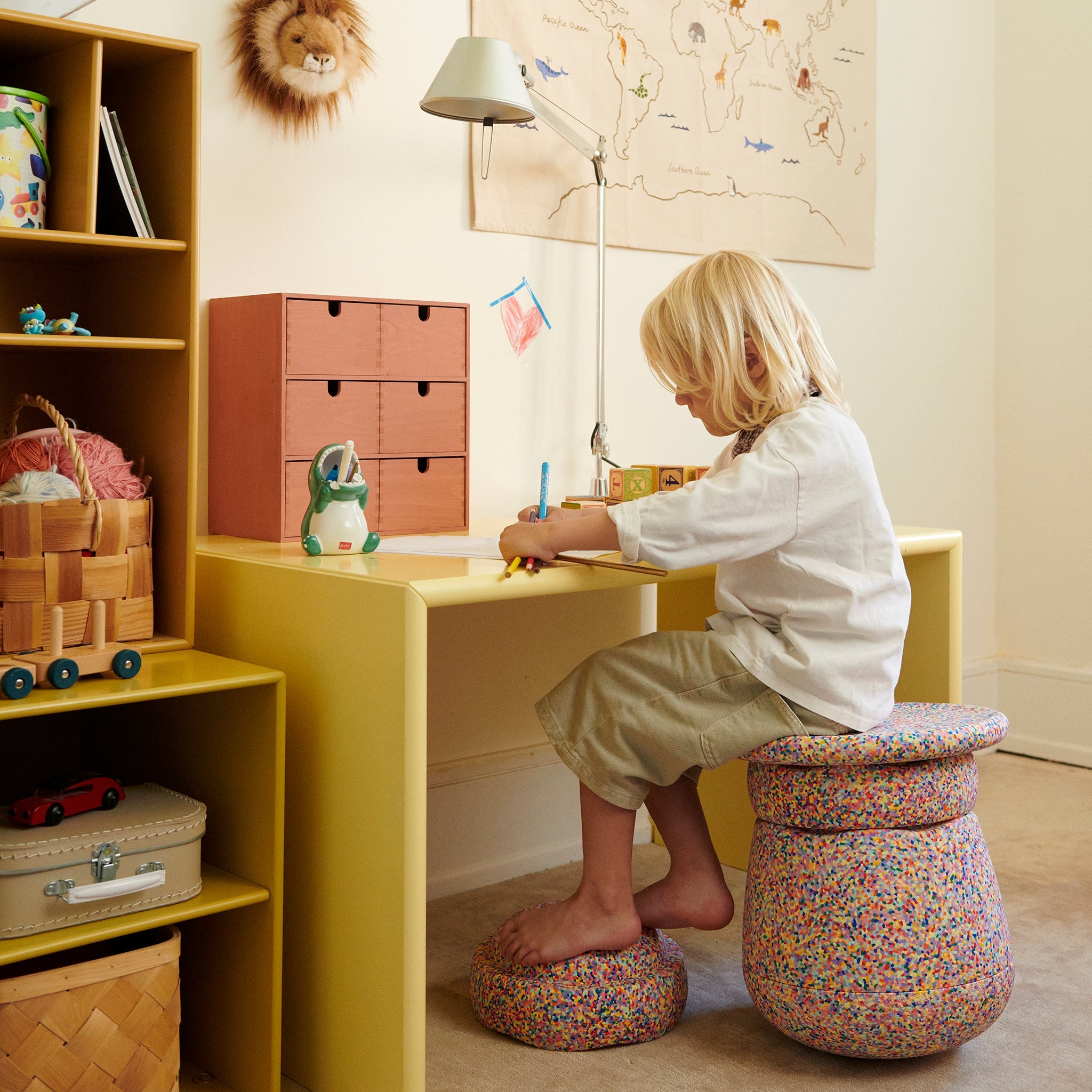 Pierre empilée Dynamic all super confetti