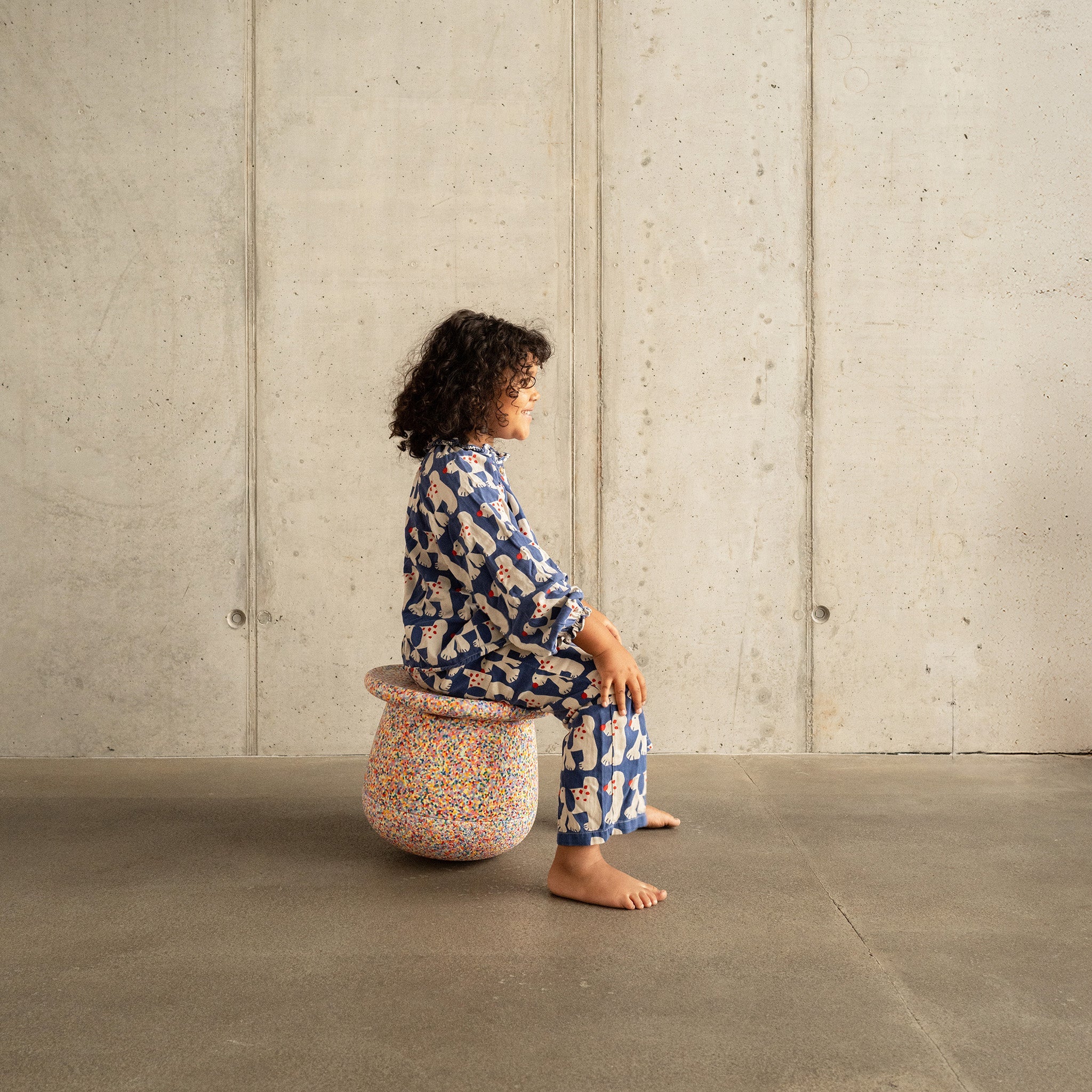 Pierre empilée Dynamic small super confetti