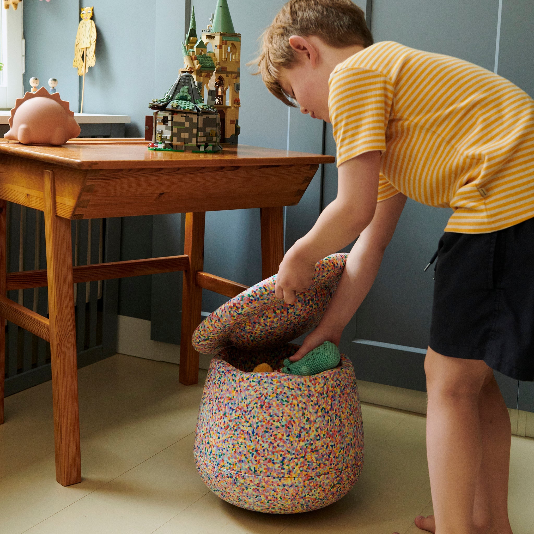 Pierre empilée Dynamic small super confetti