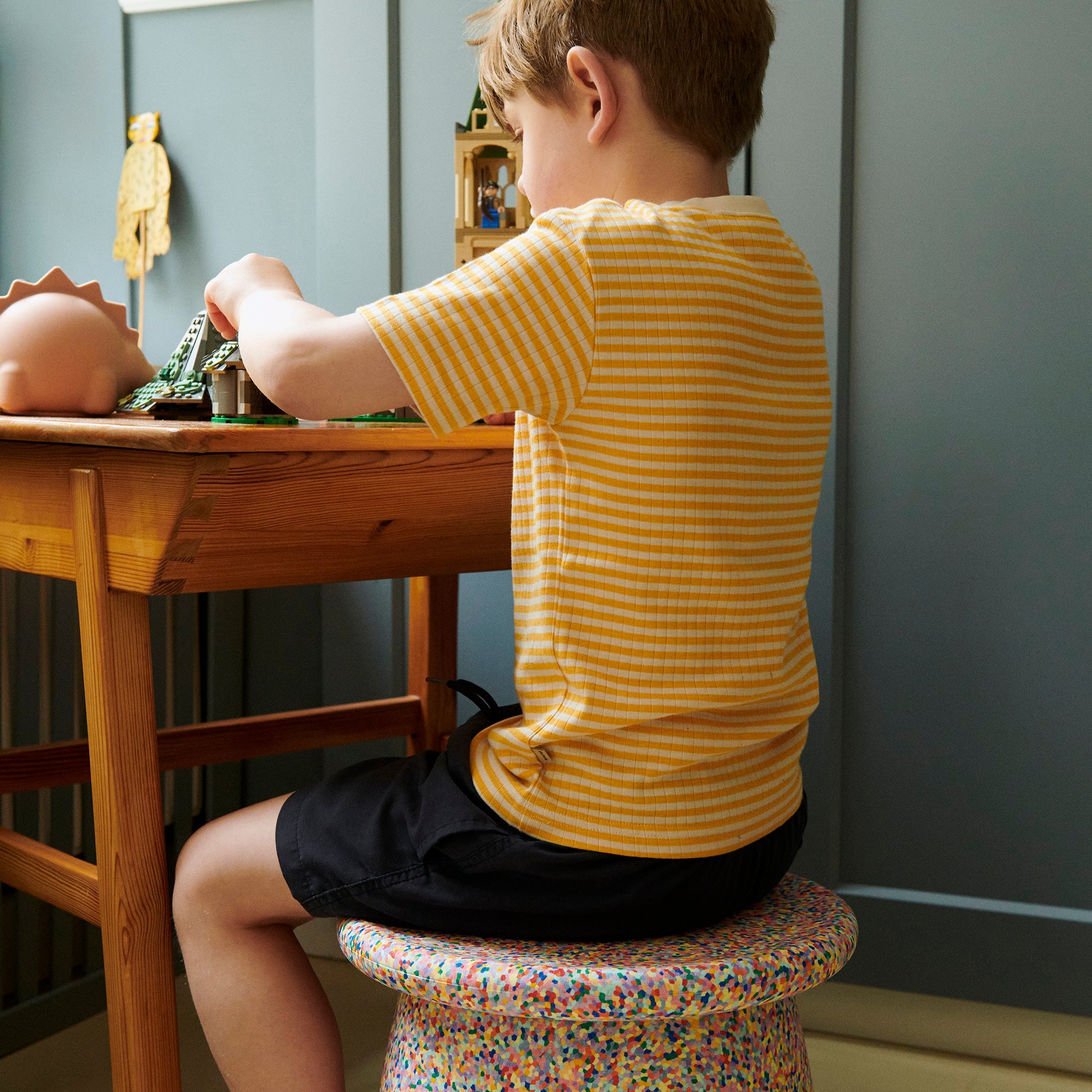 Pierre empilée Dynamic small super confetti