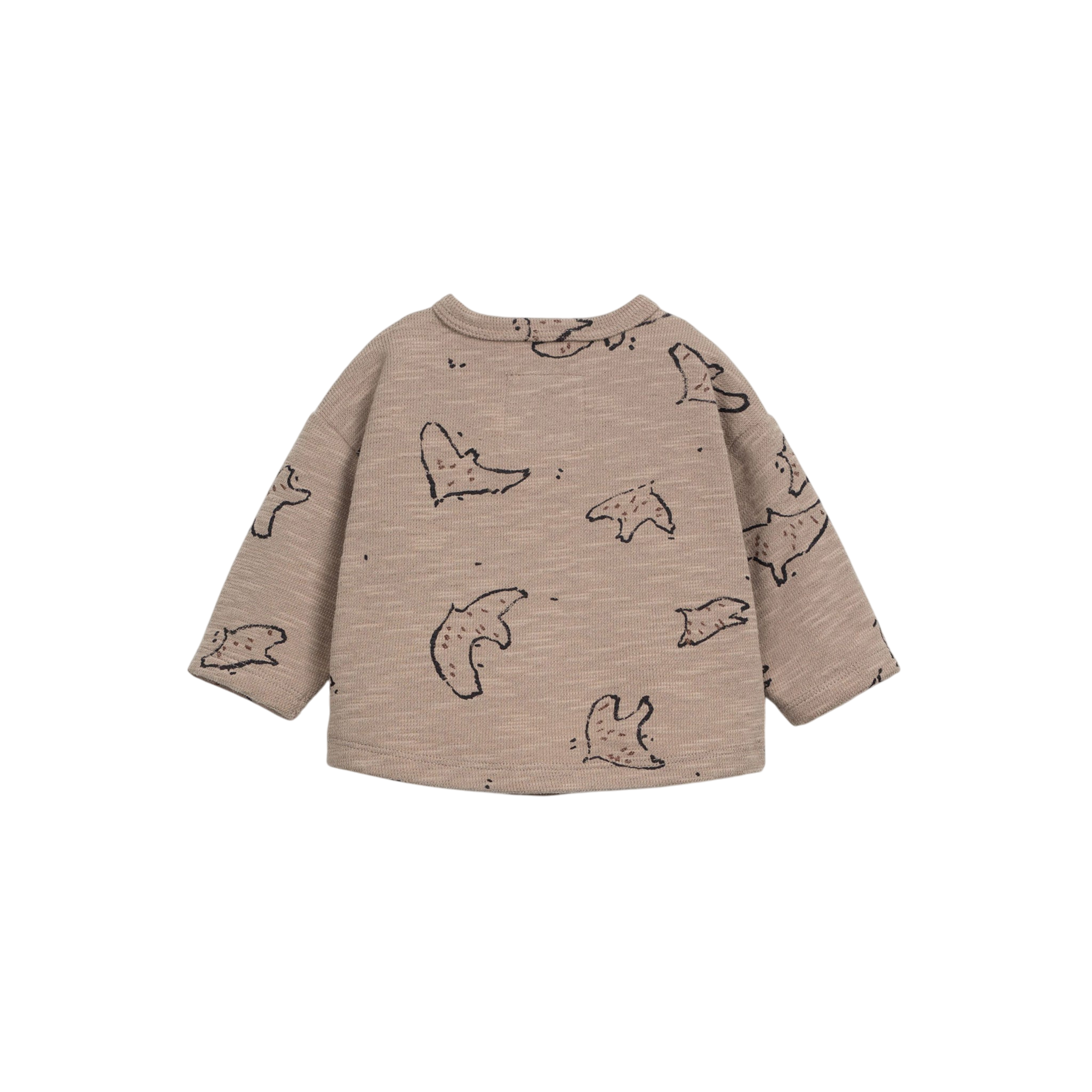 Baby long-sleeved shirt Rib Ancestral