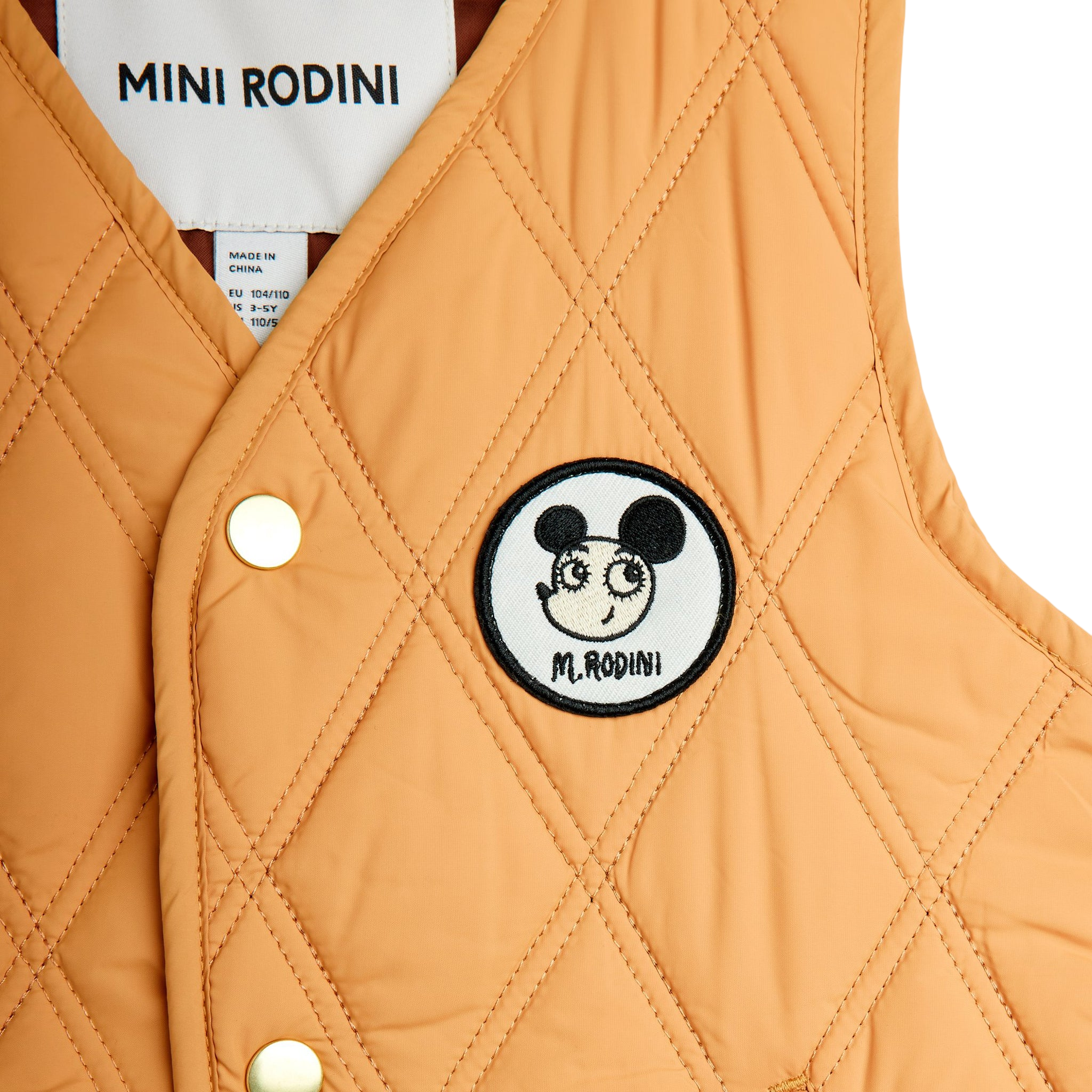 Weste Ritzratz Patch Quilted Beige