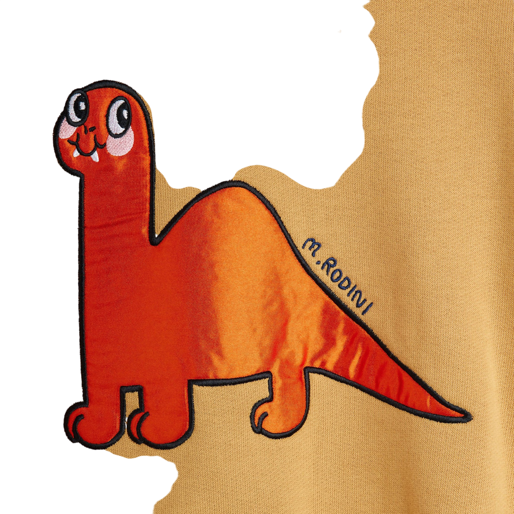 Sweatshirt Red Dino Beige