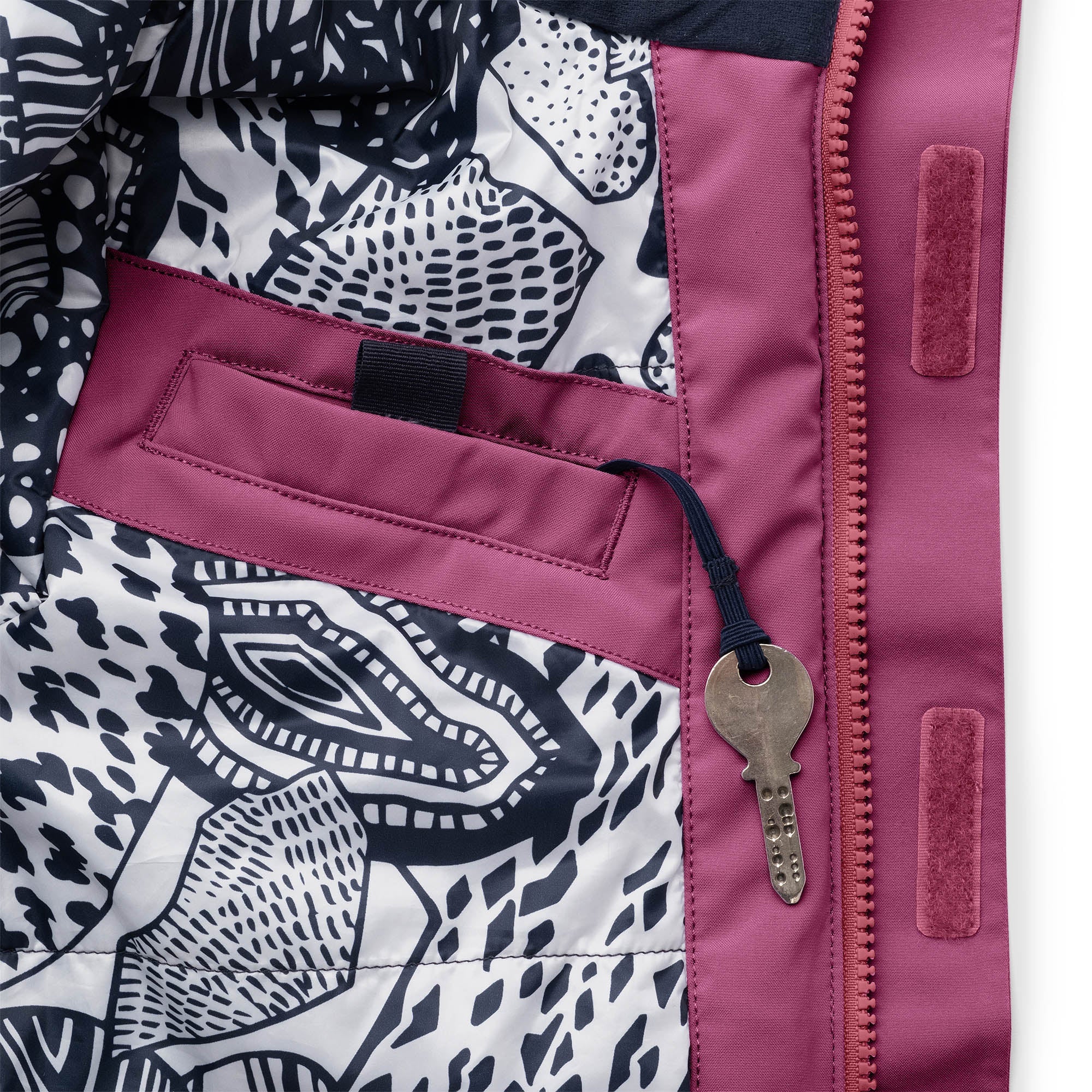 Veste de ski Neve Ruby red