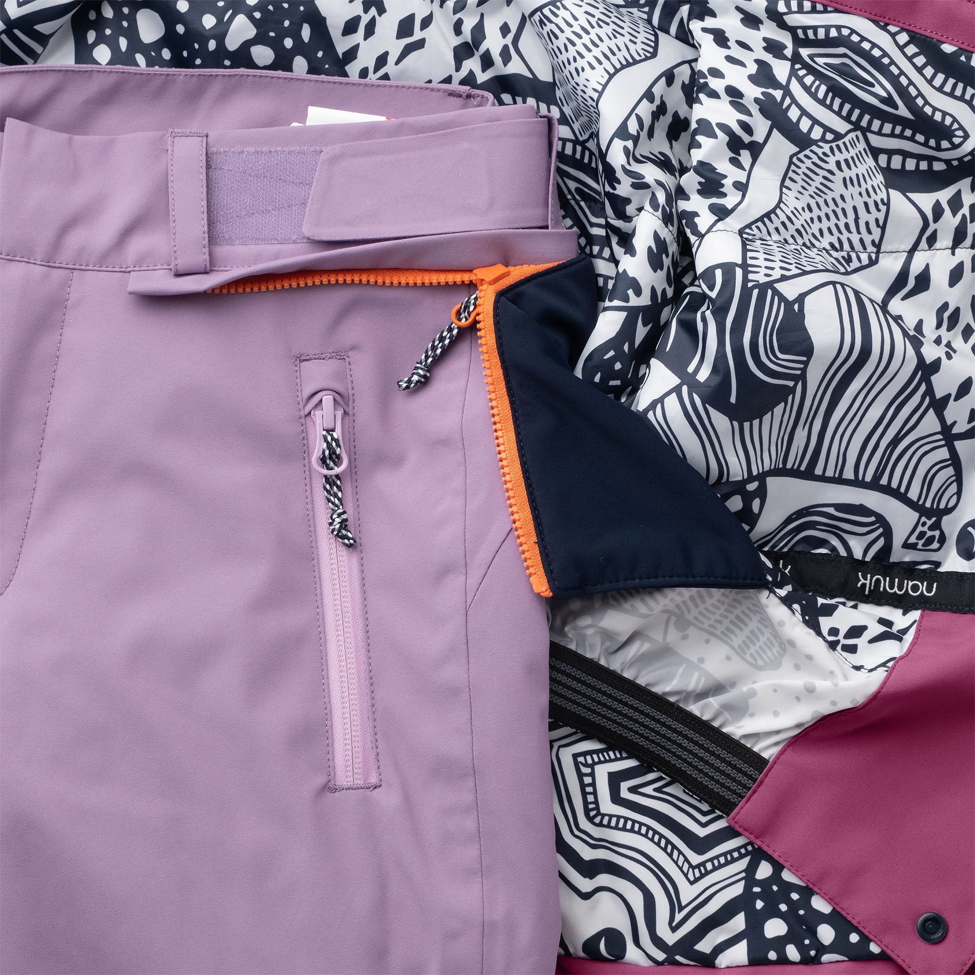 Veste de ski Neve Ruby red