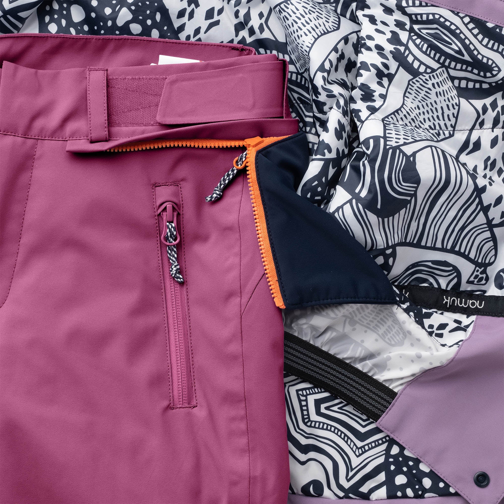 Pantalon de ski Lumi Ruby red