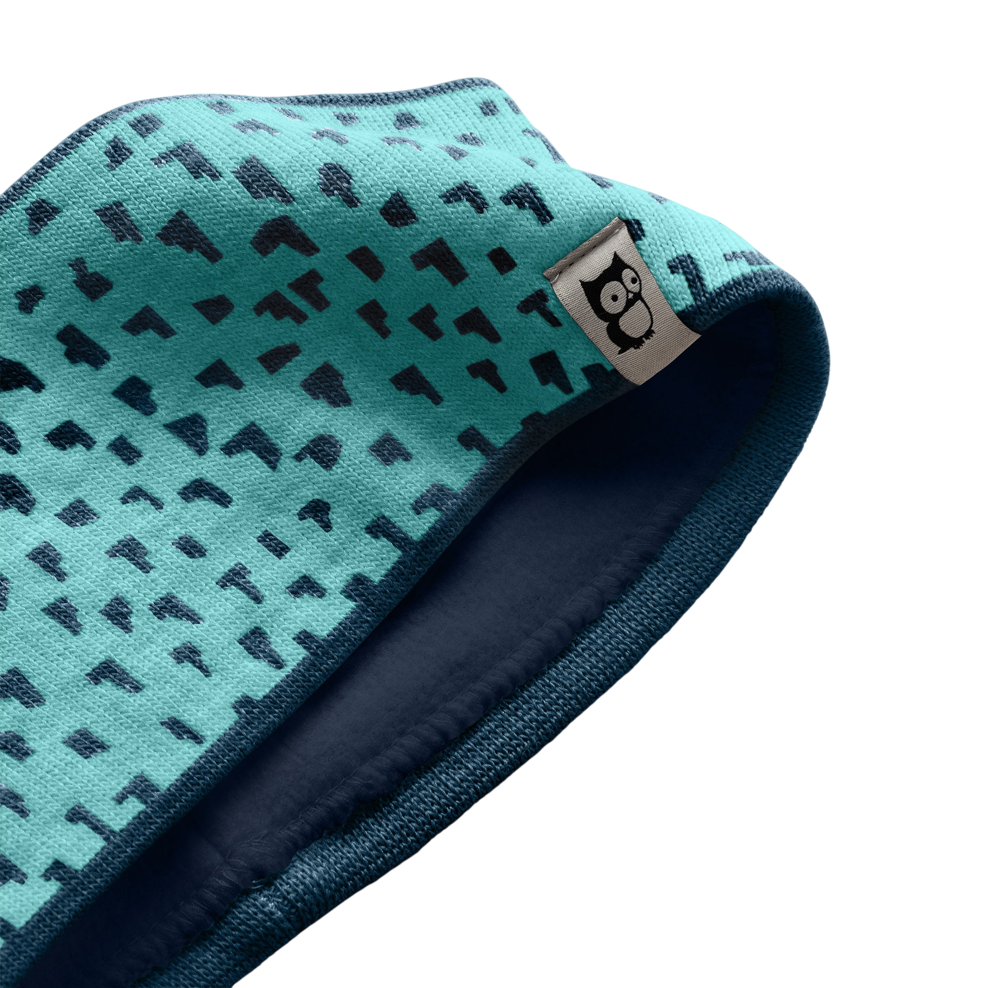 Bandeau Ciel Merino Tittles Manbali blue / Deep petrol