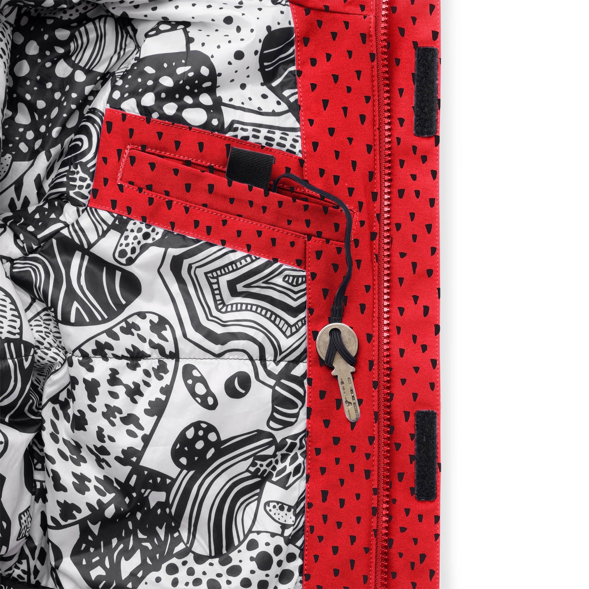 Veste de ski Tove Tittles Real red