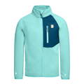 Bio-Fleecejacke Avan Manbali blue / Deep petrol