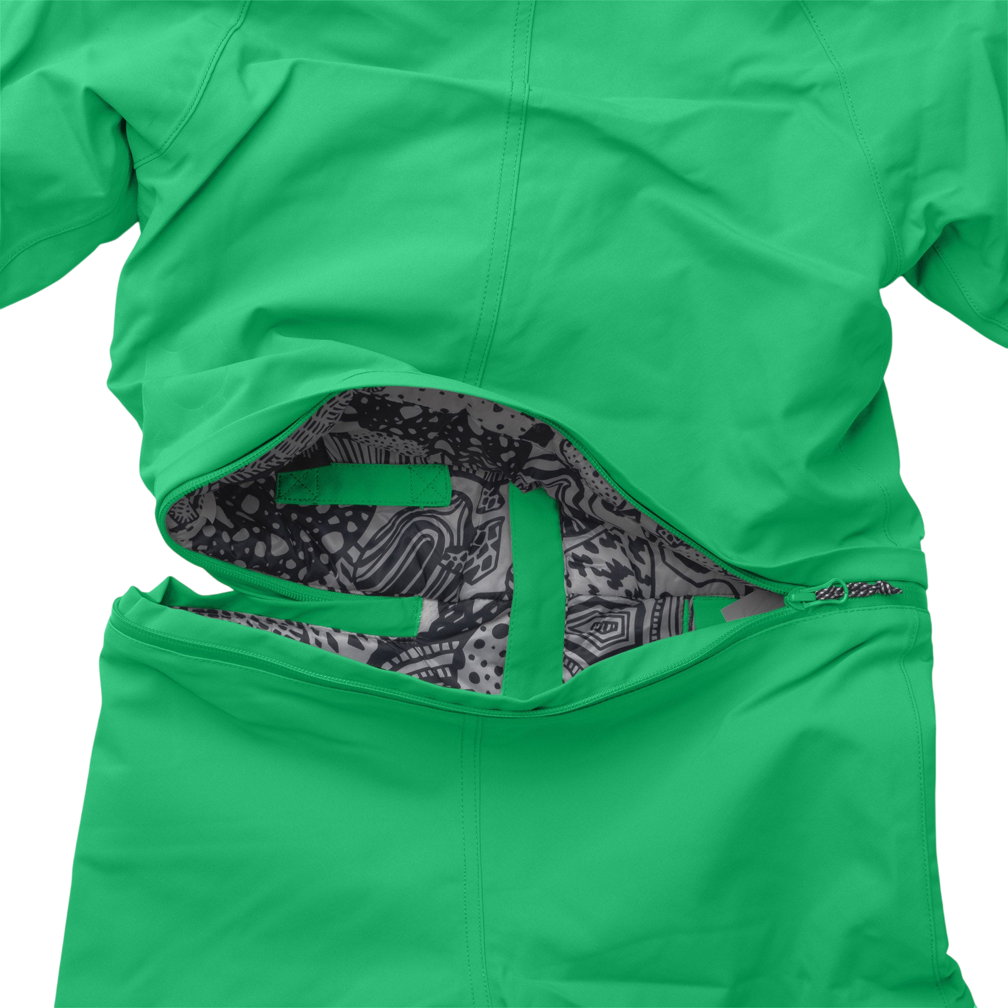 Combinaison de ski Quest Rana green