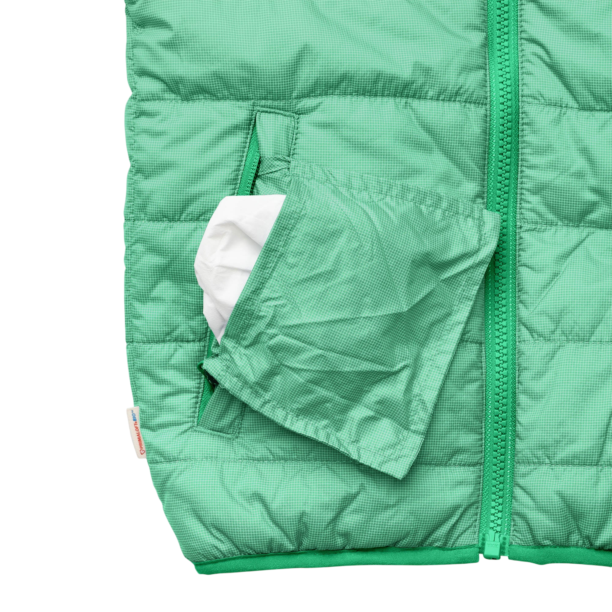 Jacket PrimaLoft Underground Glow Rana green / Deep petrol