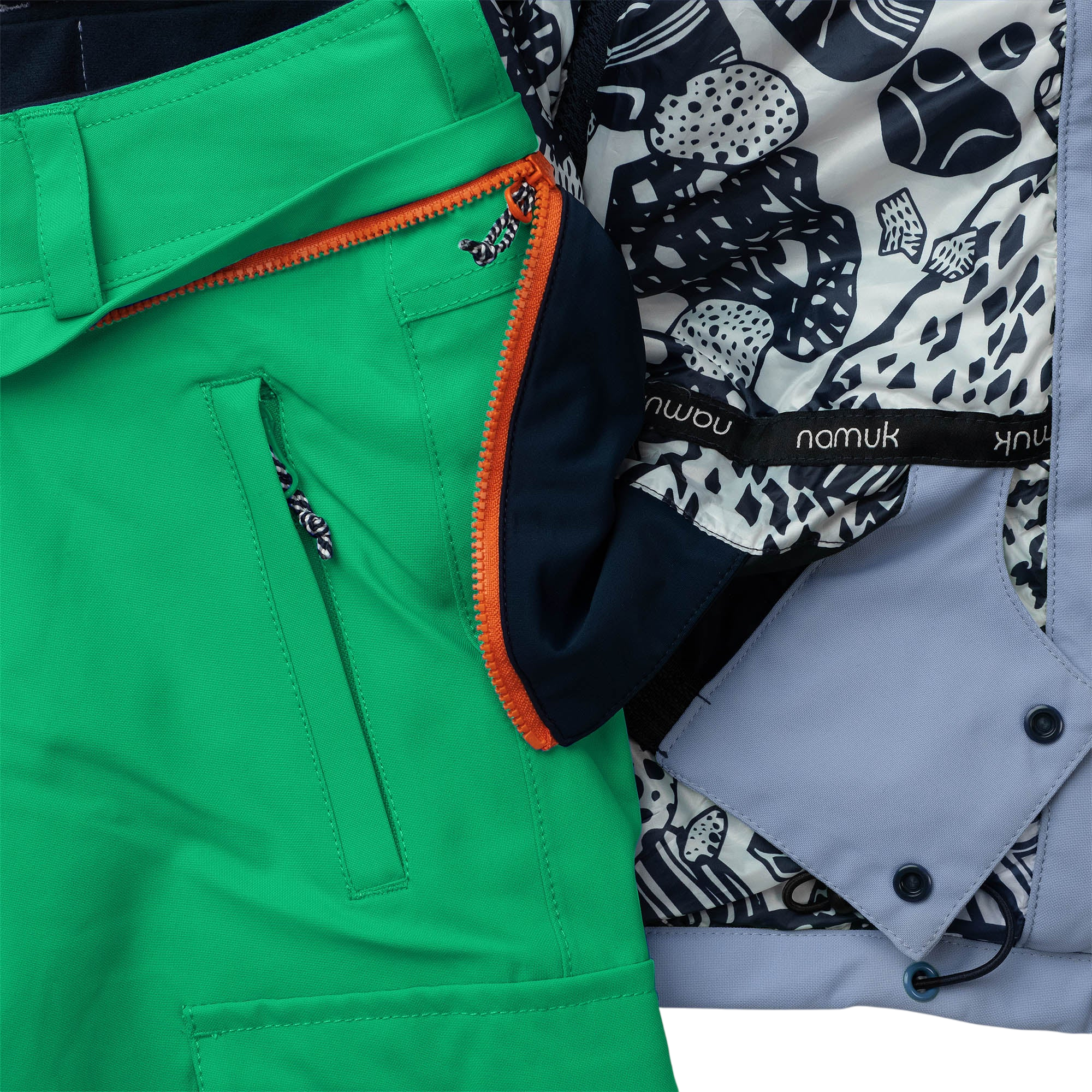 Pantalon de ski Crusade Rana green