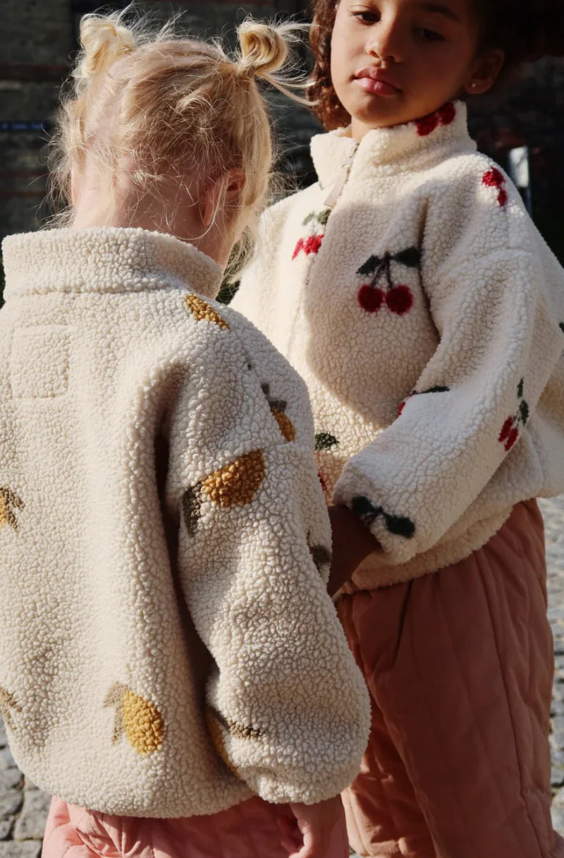 Jacket Jody Teddy Mon Grand Citron