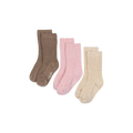 Socken 3er-Set Rib Rose Mix