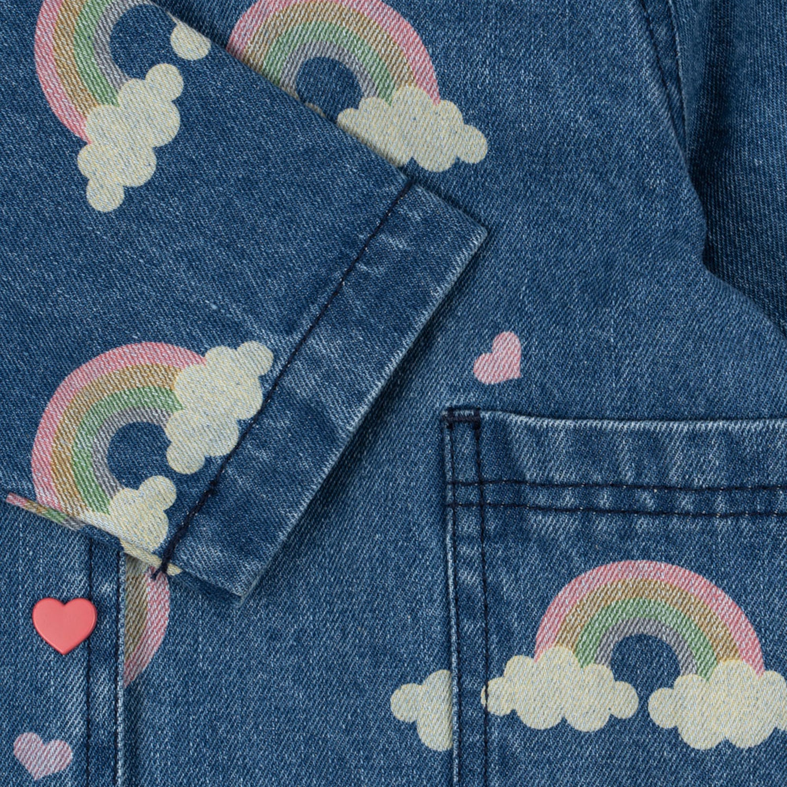 Magot Denim Rainbow denim jacket