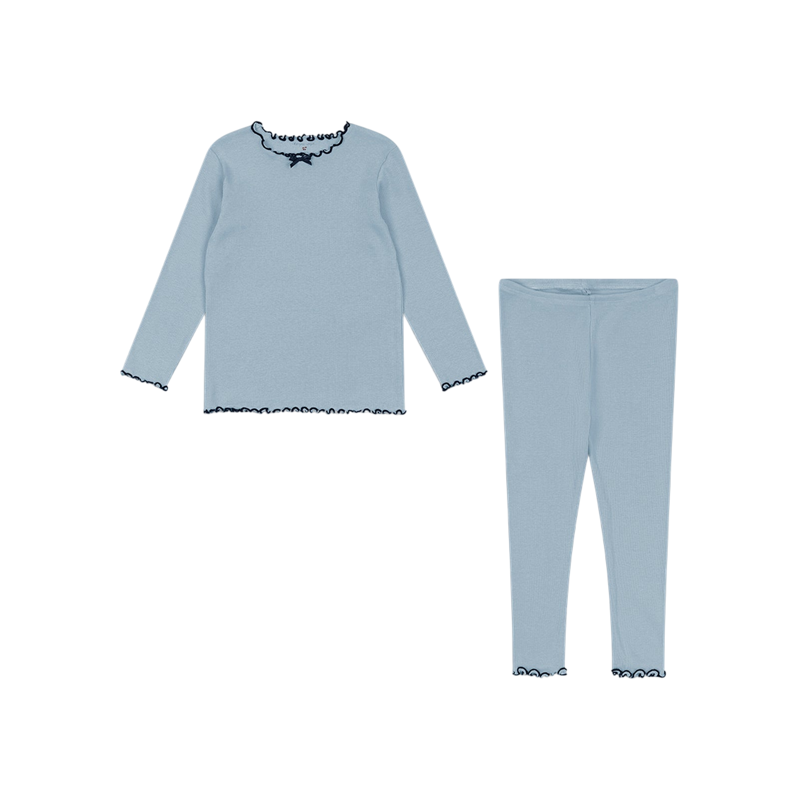 Ensemble pyjama Rivi Rib Blue Fog