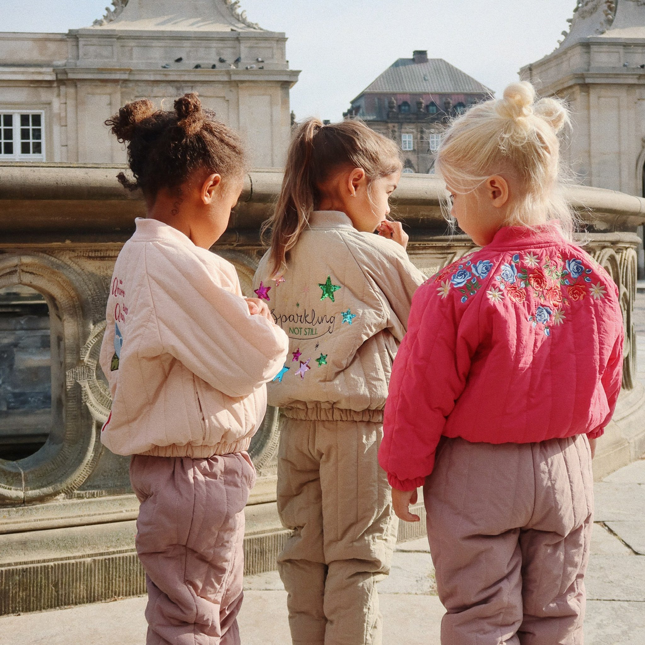 Bomberjacke Juno Raspberry Wine