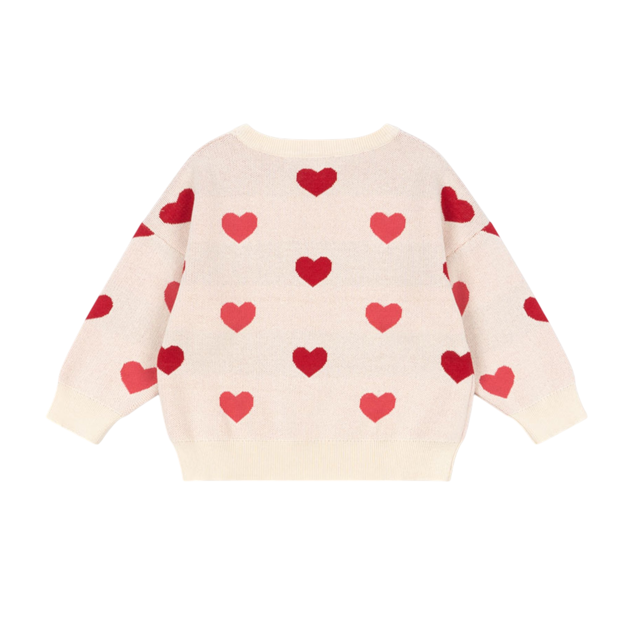 Pullover Lapis Coeur Coloré Duo Pink