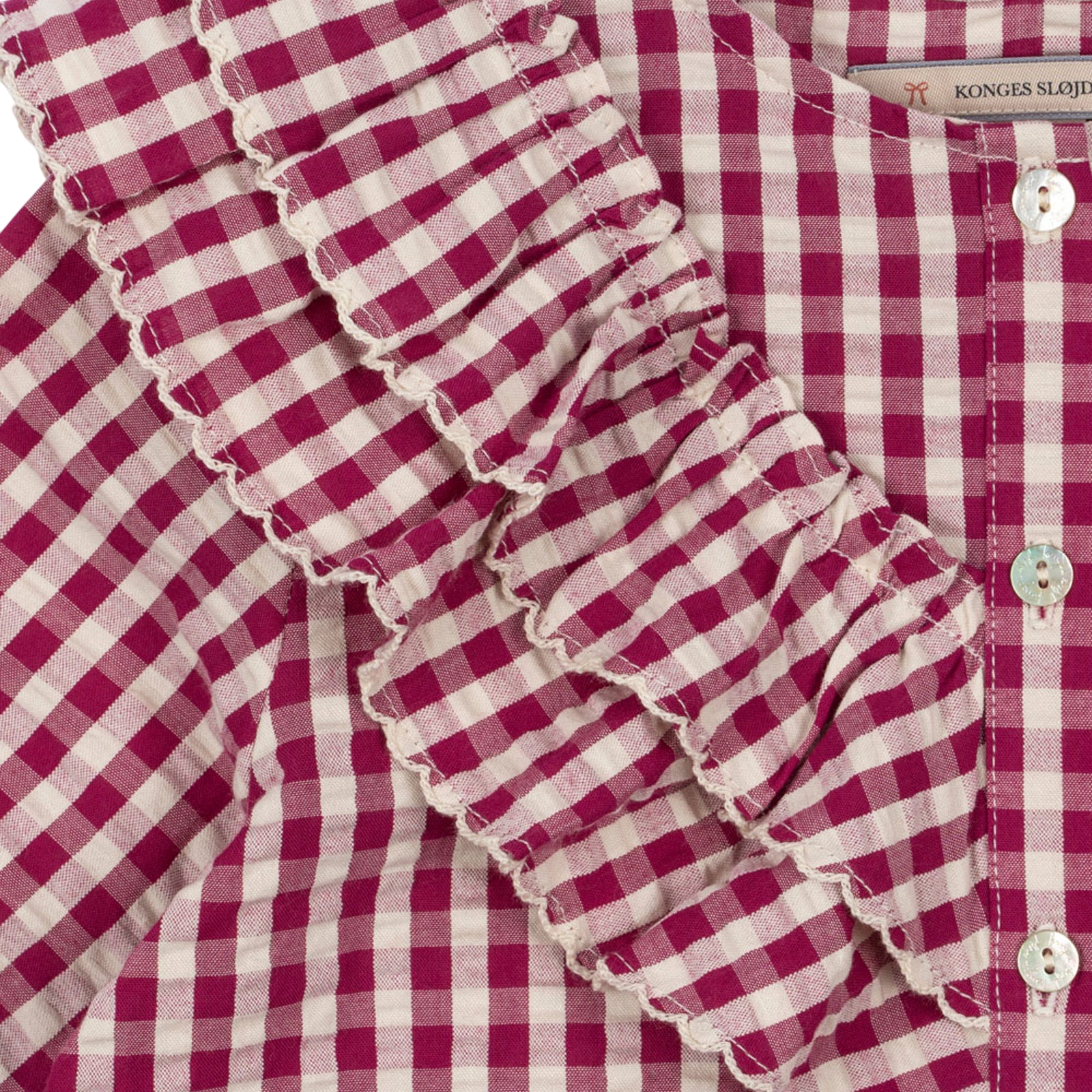 Blouse Kim Sangria Butter Check