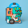 Malbuch mit Stickern Dino OMY
