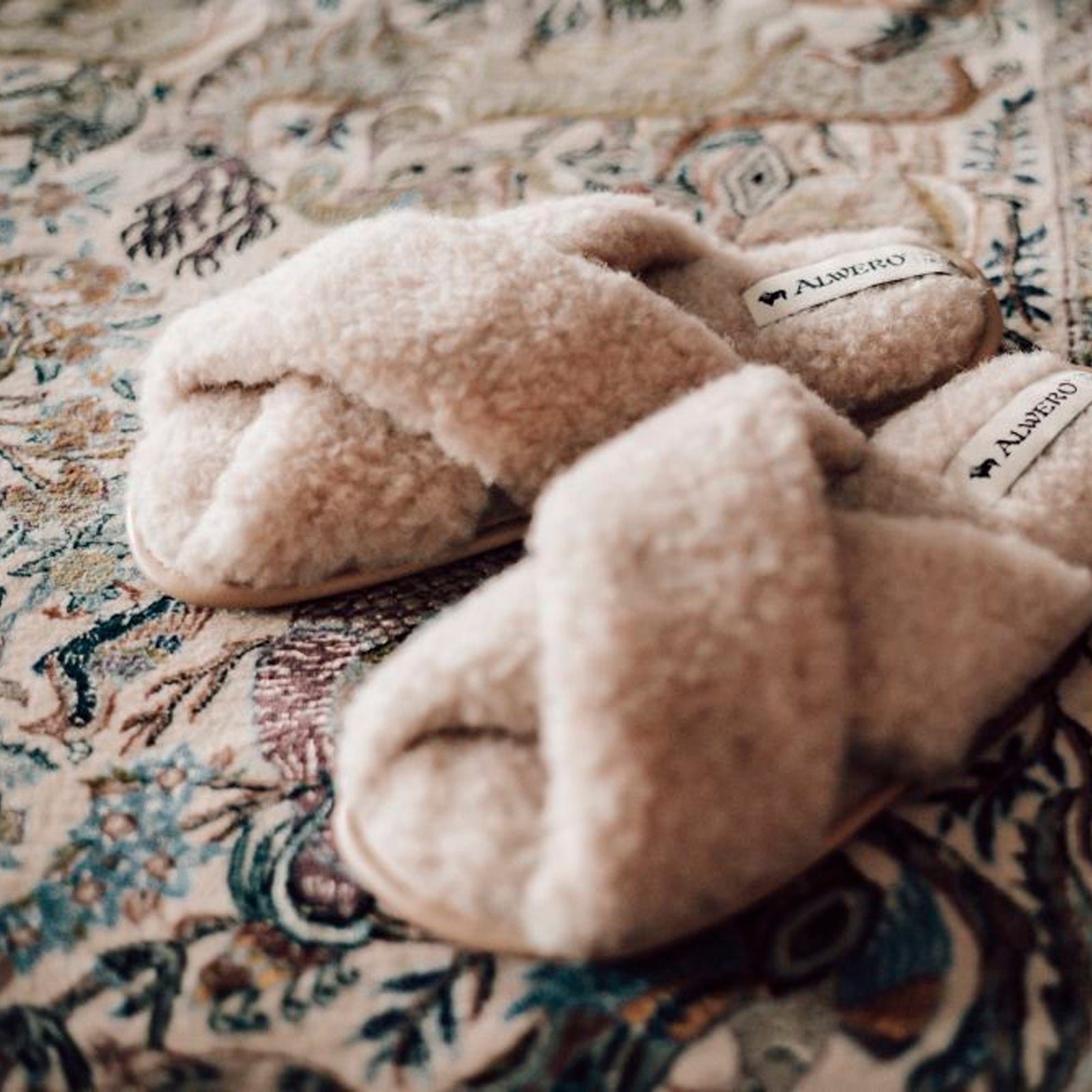 Hausschuhe Twenn-X Beige