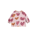 Baby Langarmshirt Flamé Rose