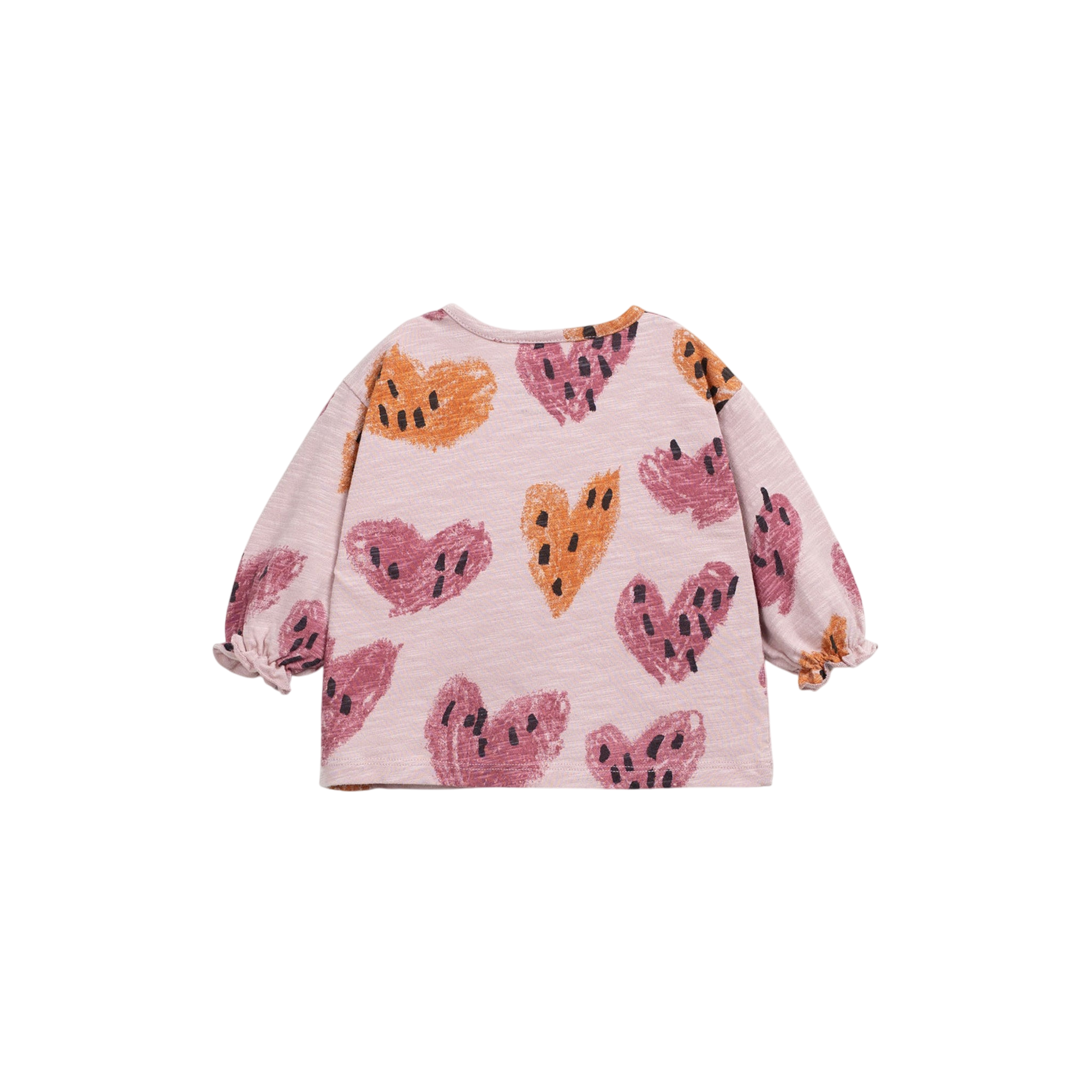 Baby long-sleeved shirt Flamé Rose