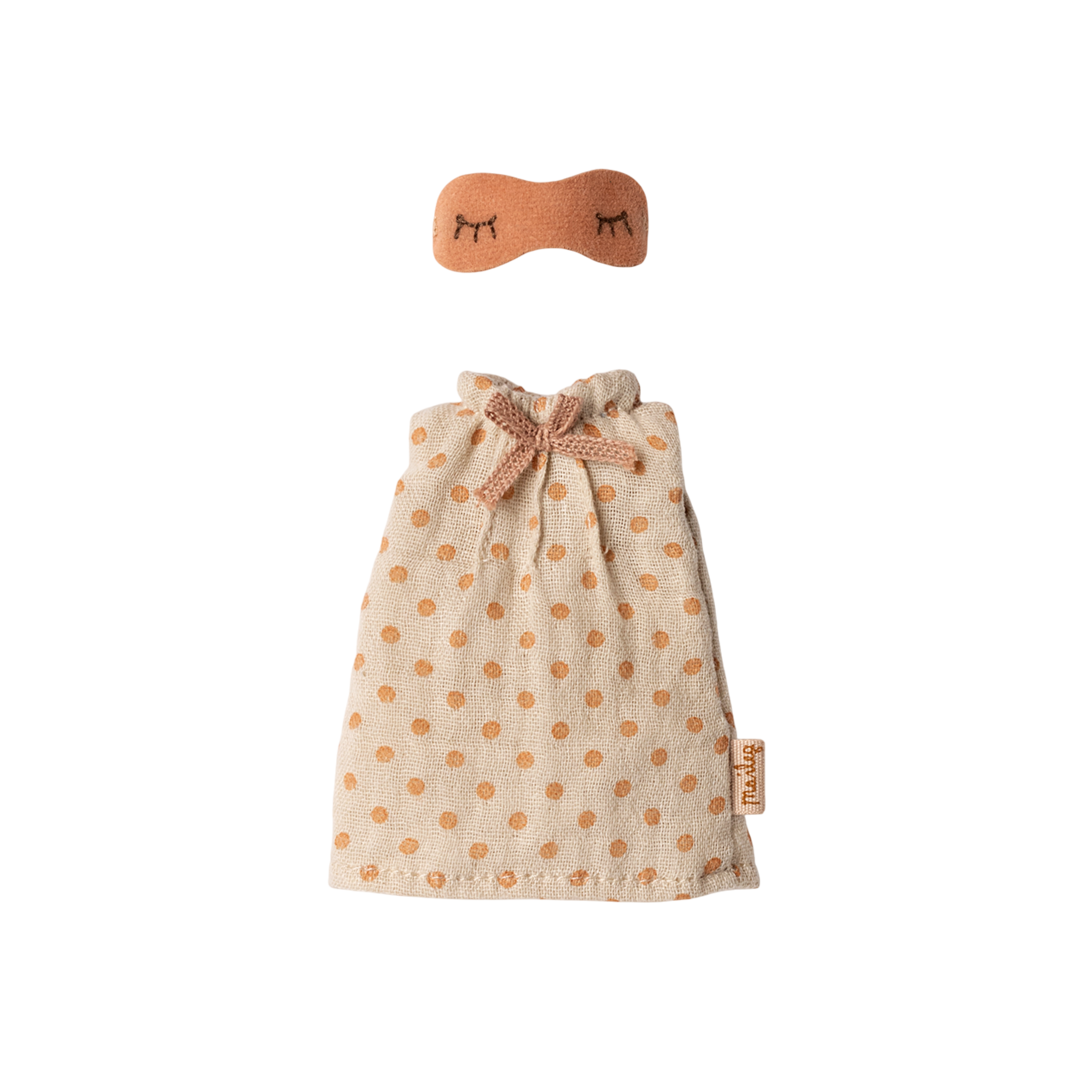 Maileg mouse nightgown mom light gray