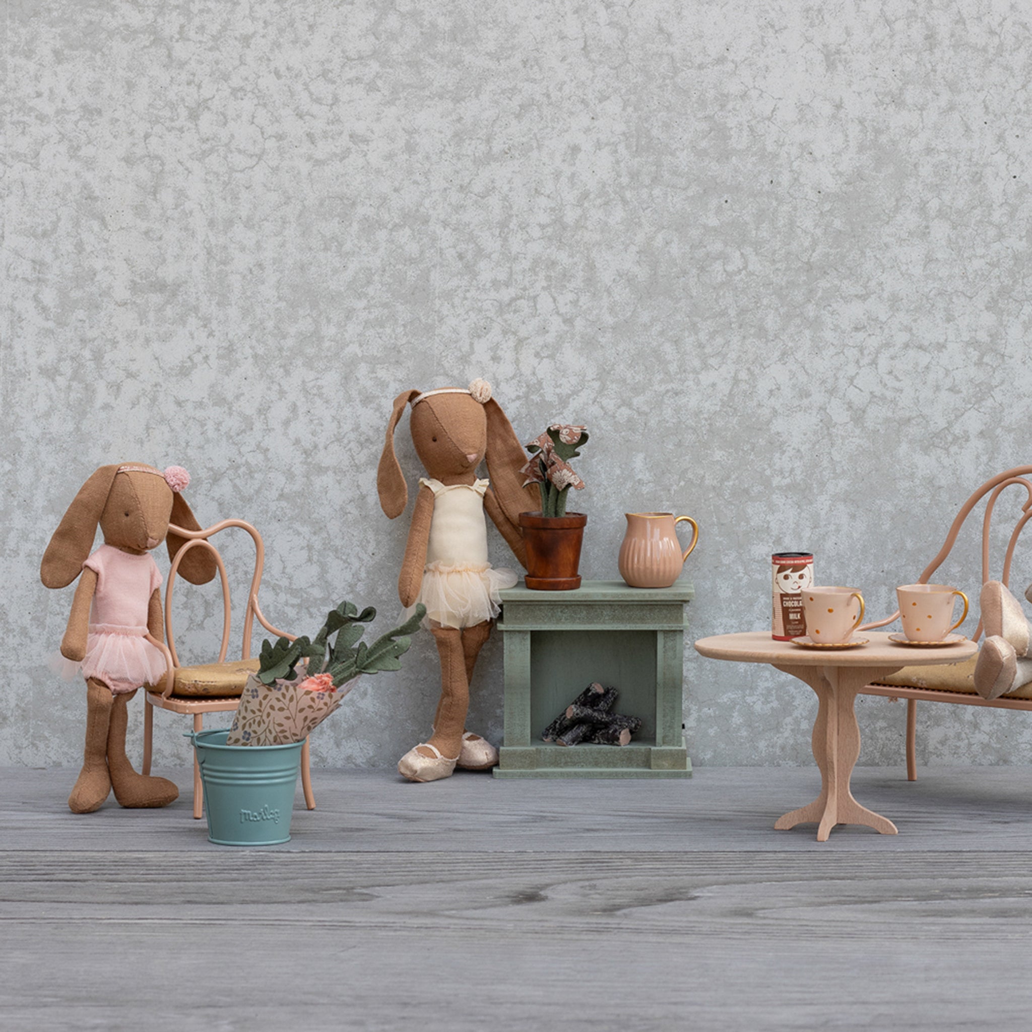 Maileg Vintage Stuhl Mini Powder