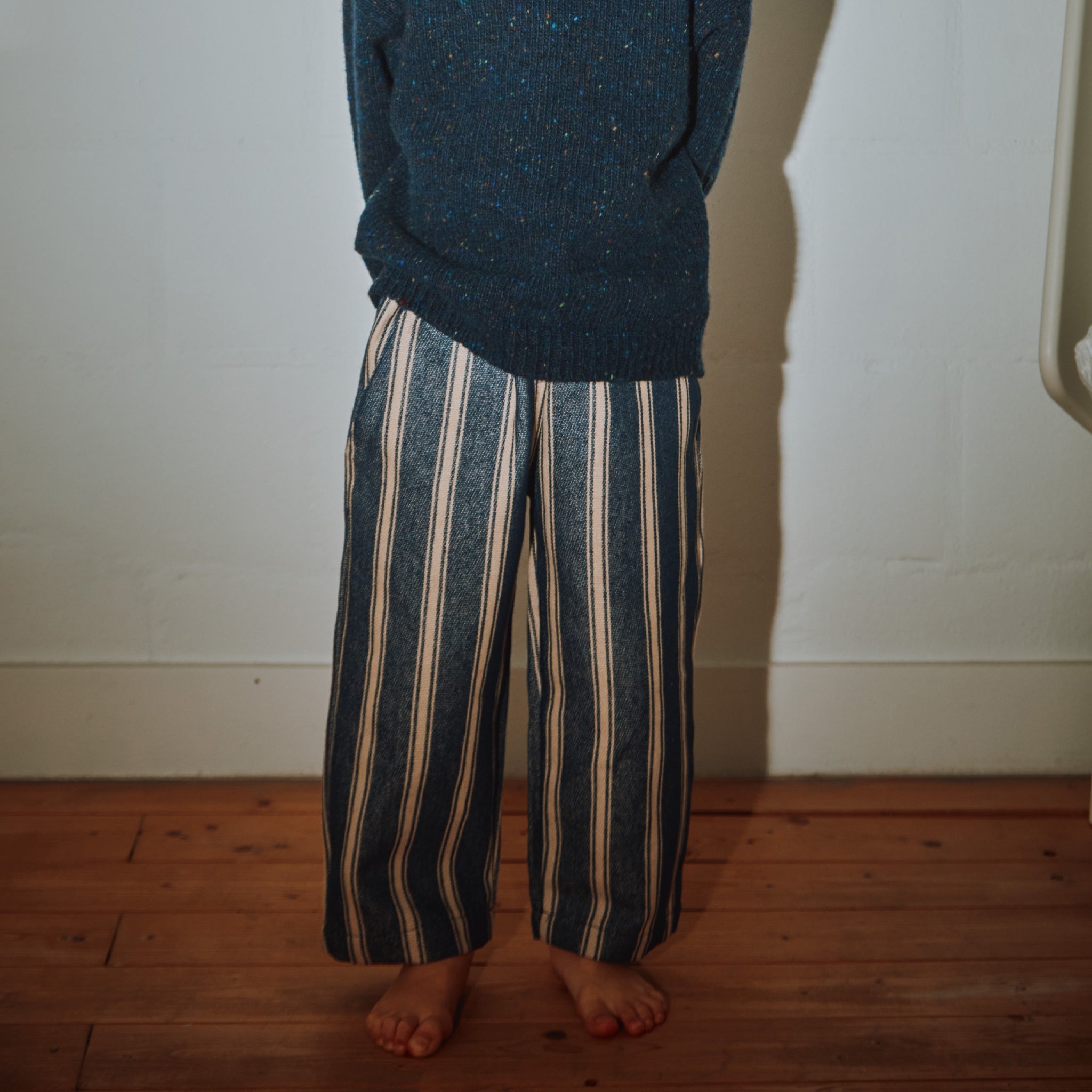 Hose Pomelos Rayures Bleues