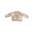 Cardigan Abstract Neutral Moon Star