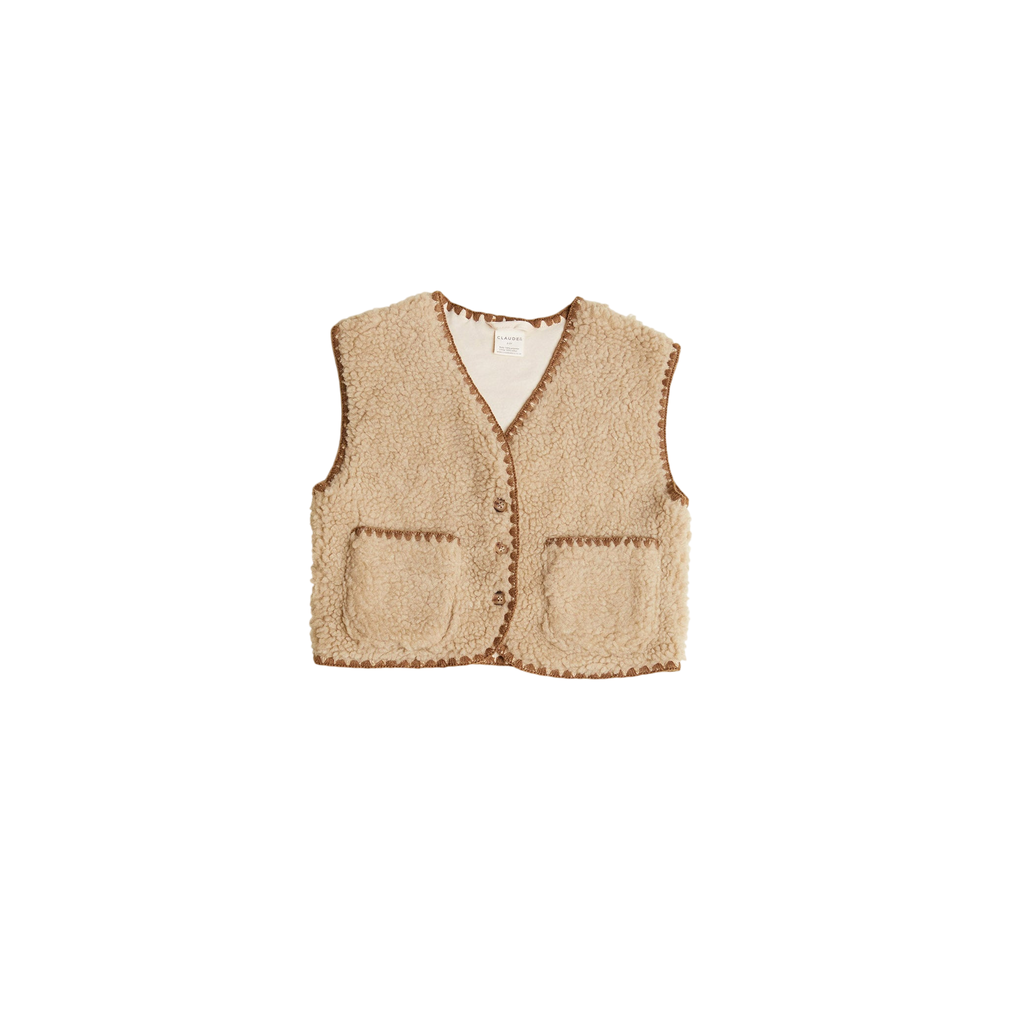 Gilet Folk Amos Sand