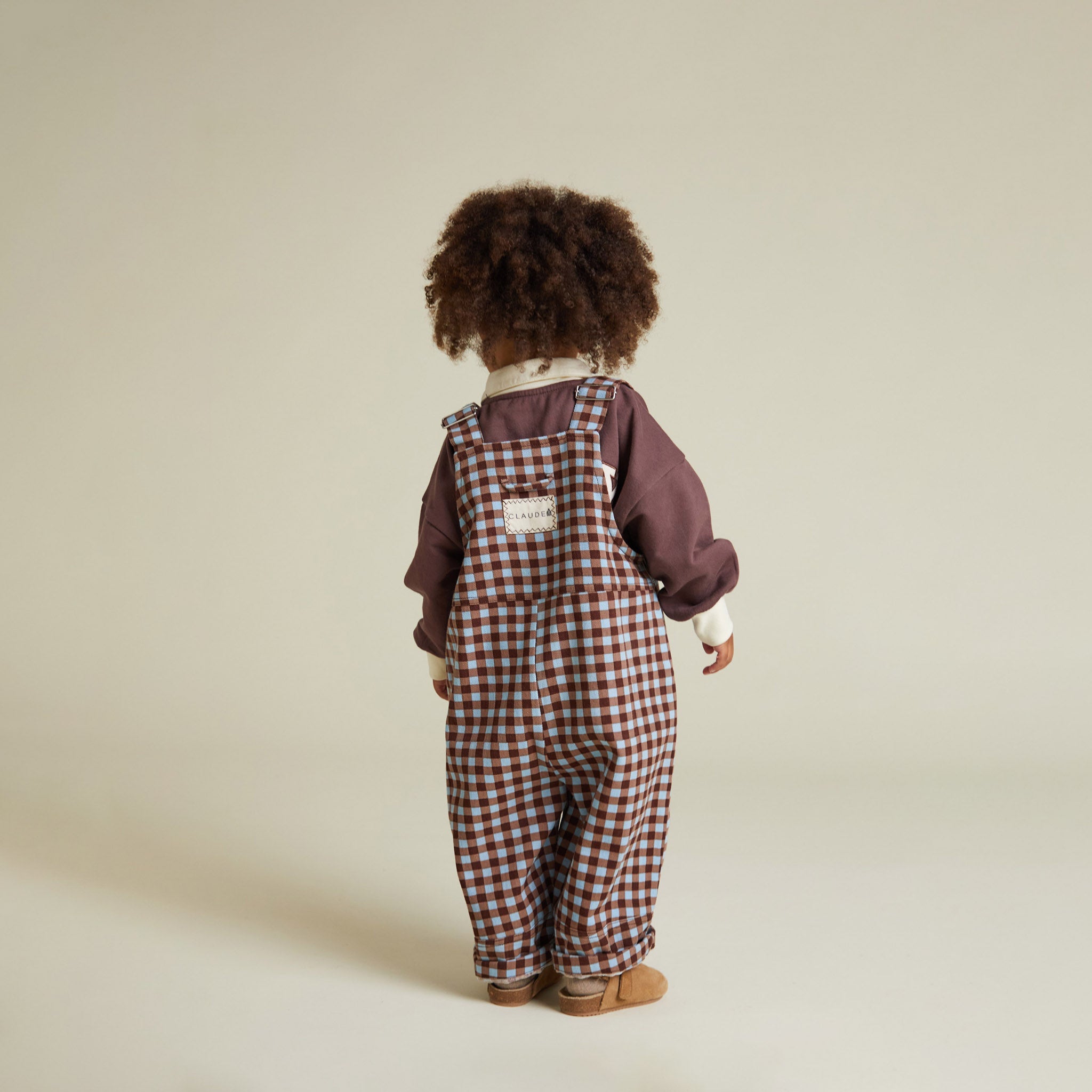 Dungarees August Sky Gingham