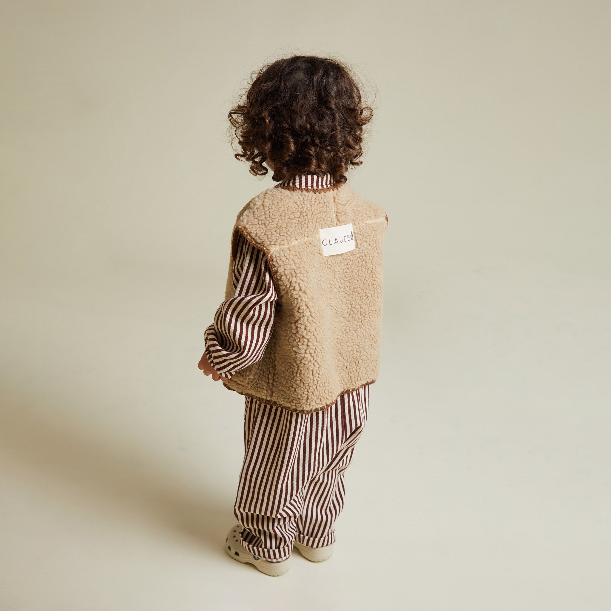 Gilet Folk Amos Sand
