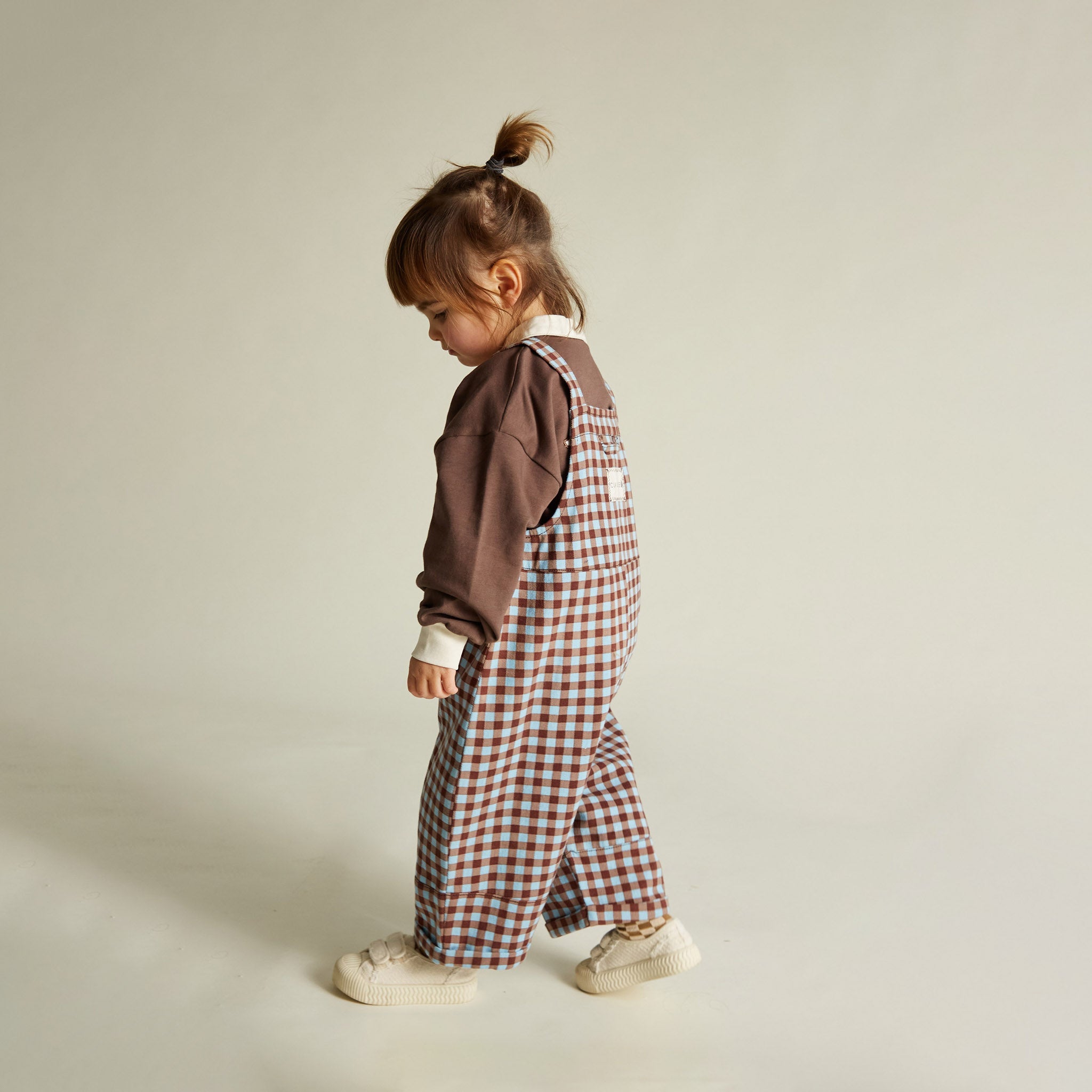 Dungarees August Sky Gingham