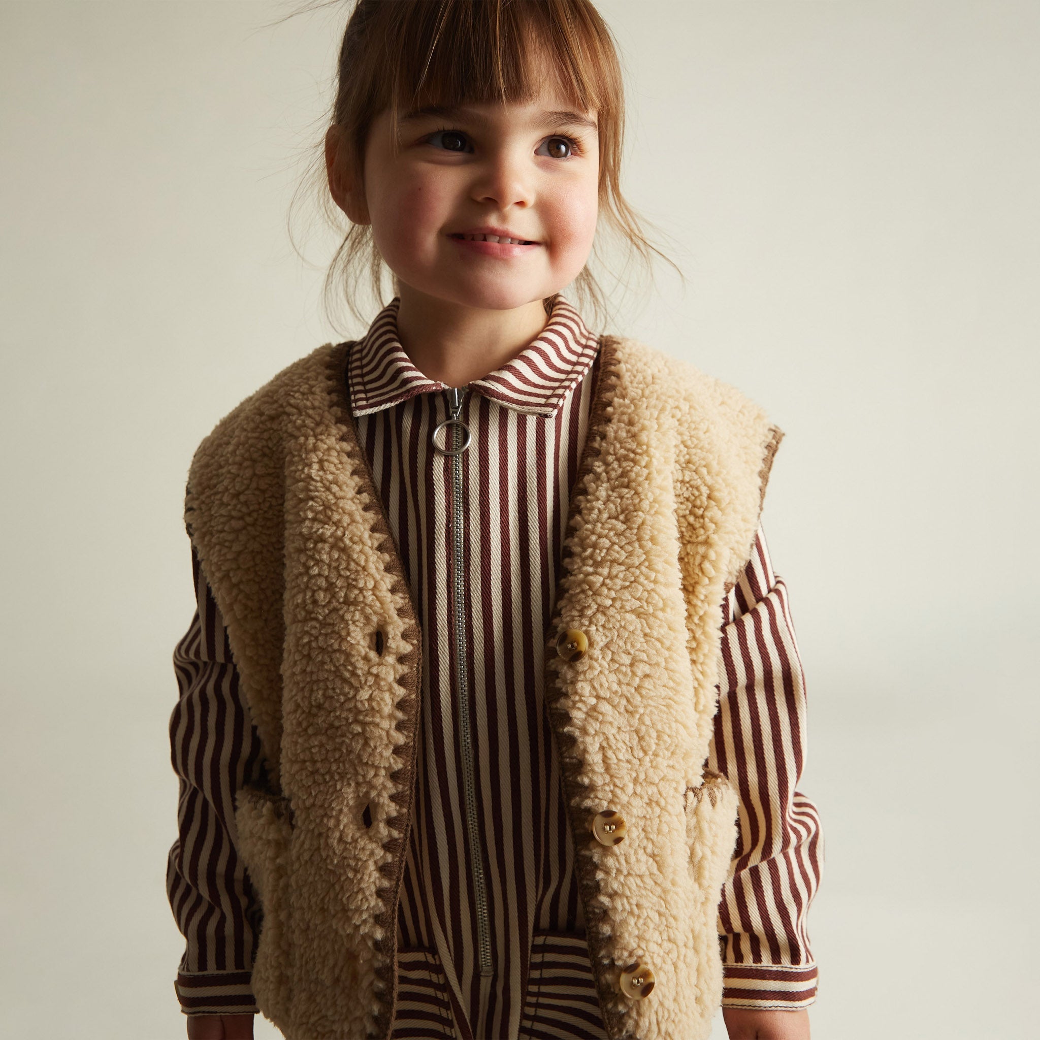 Gilet Folk Amos Sand