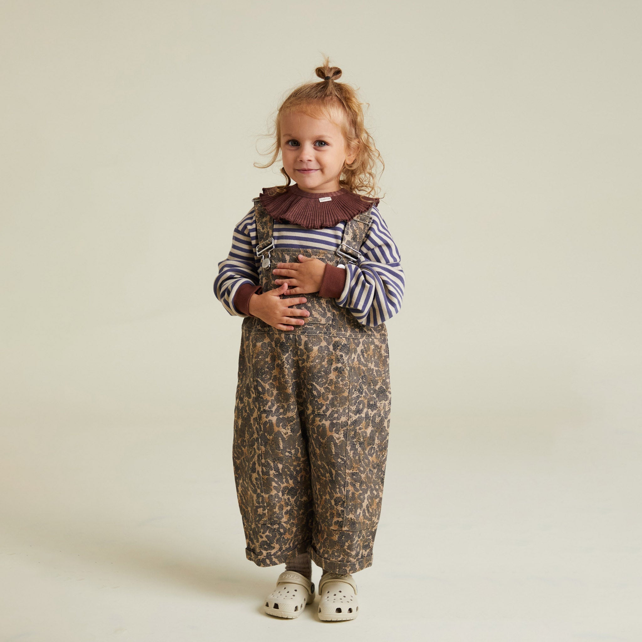 Blythe Leopard Dungarees